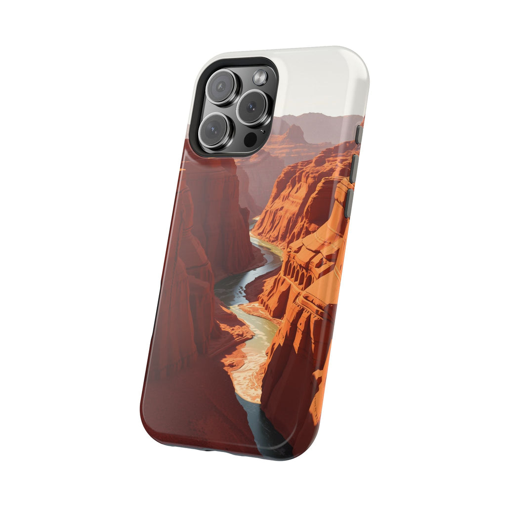 iPhone Radiant River Canyon Design Bold Modern Everyday Snap Case · iPhone Case