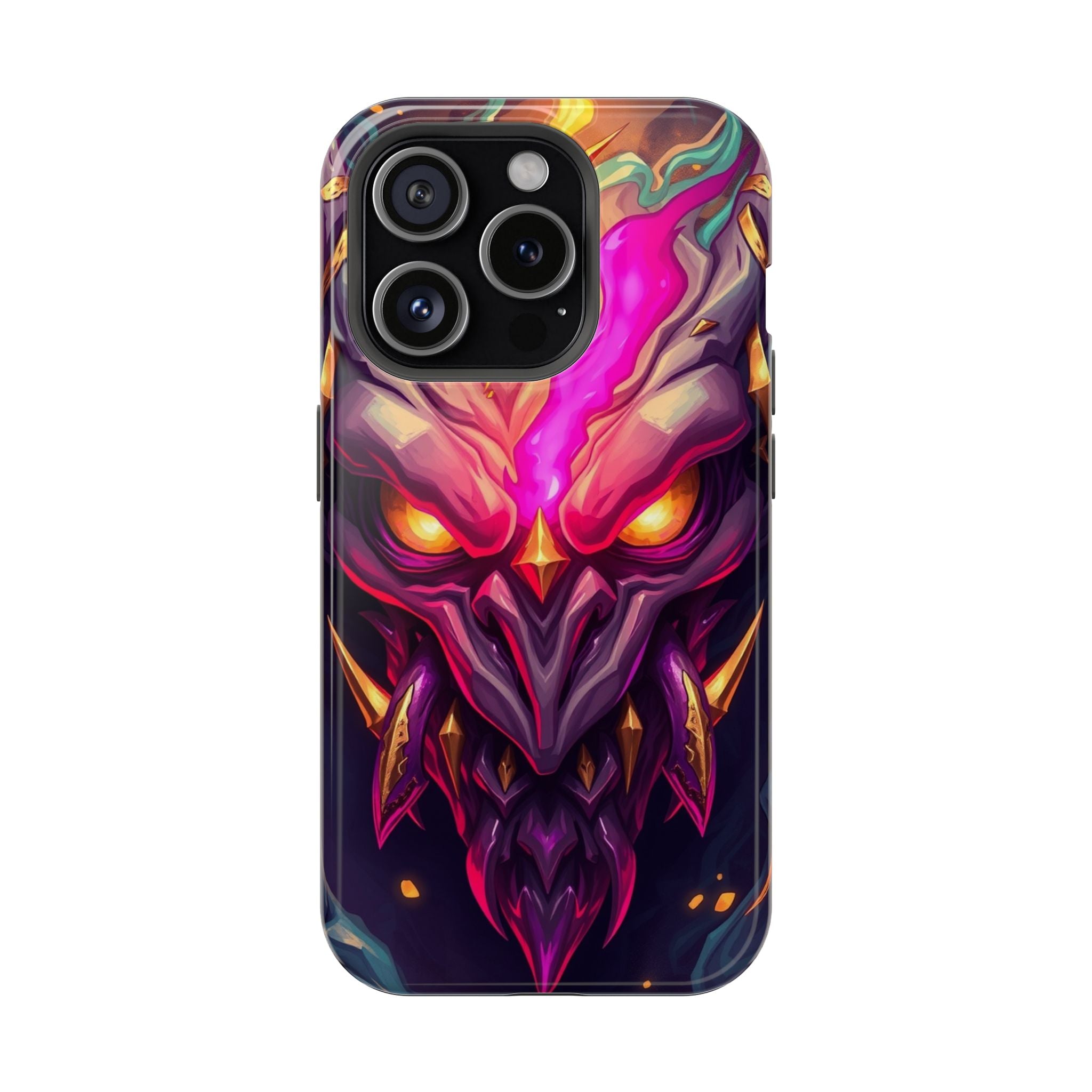 iPhone Chaos Goblin Energy Gold Foil Luxury Slim Everyday Designer Case · iPhone