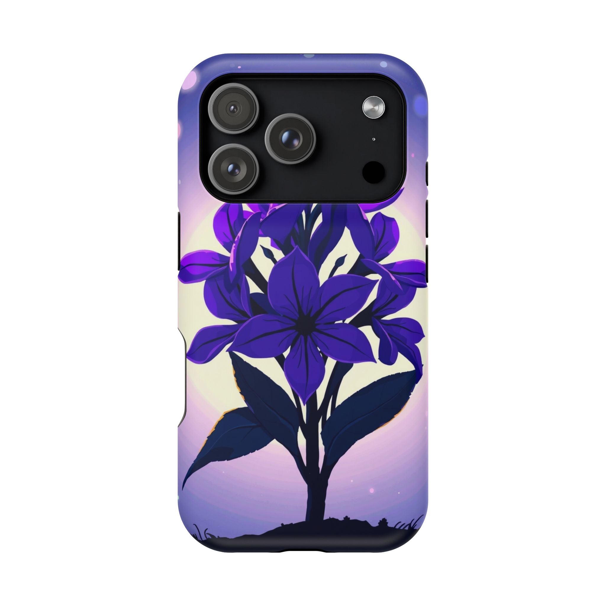 iPhone Floral Crown Mystic Art 13 Bold Modern Everyday Snap Case · iPhone Case