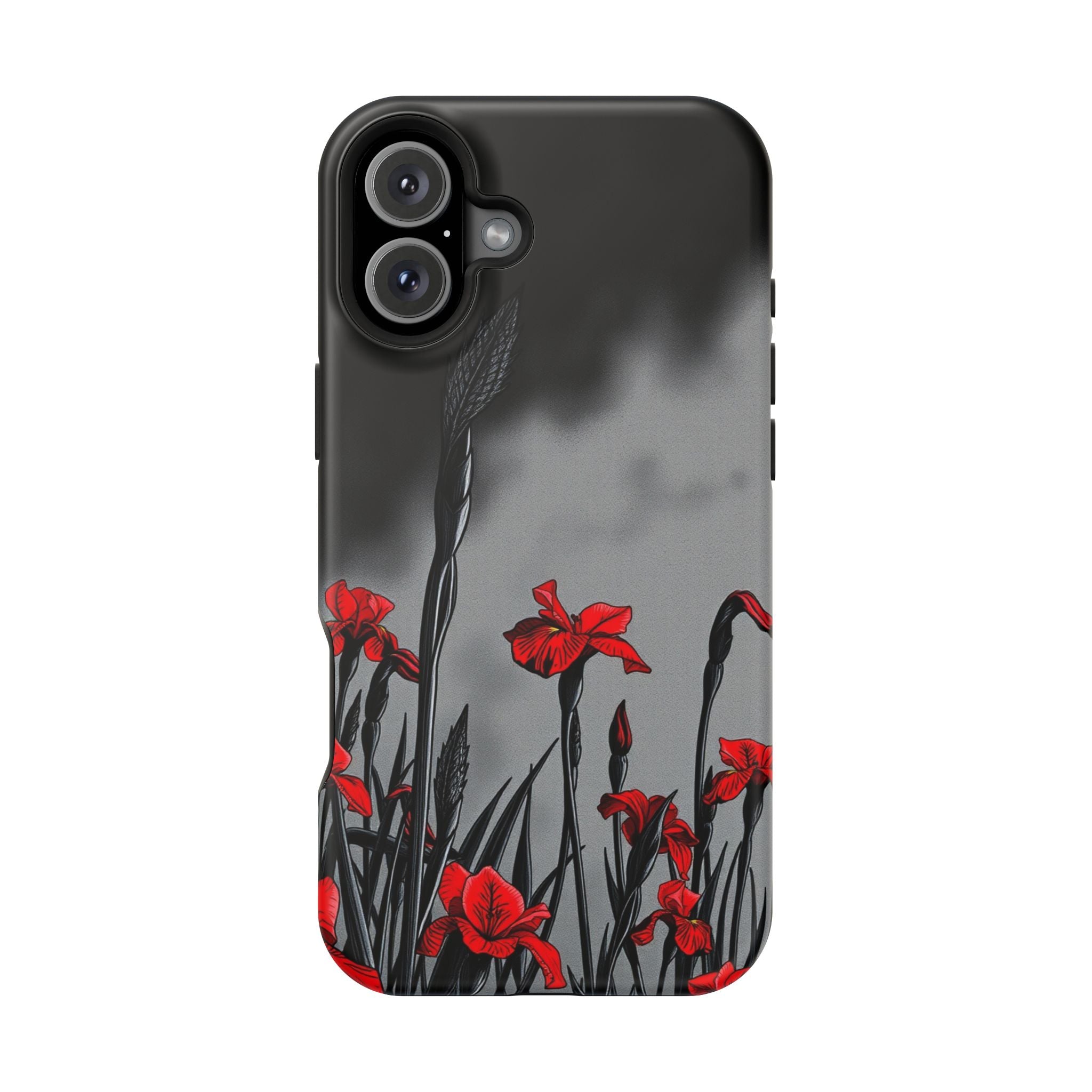 iPhone Iris Garden Cinematic Art Soft Finish Everyday Cas Slim Snap Case · iPhon