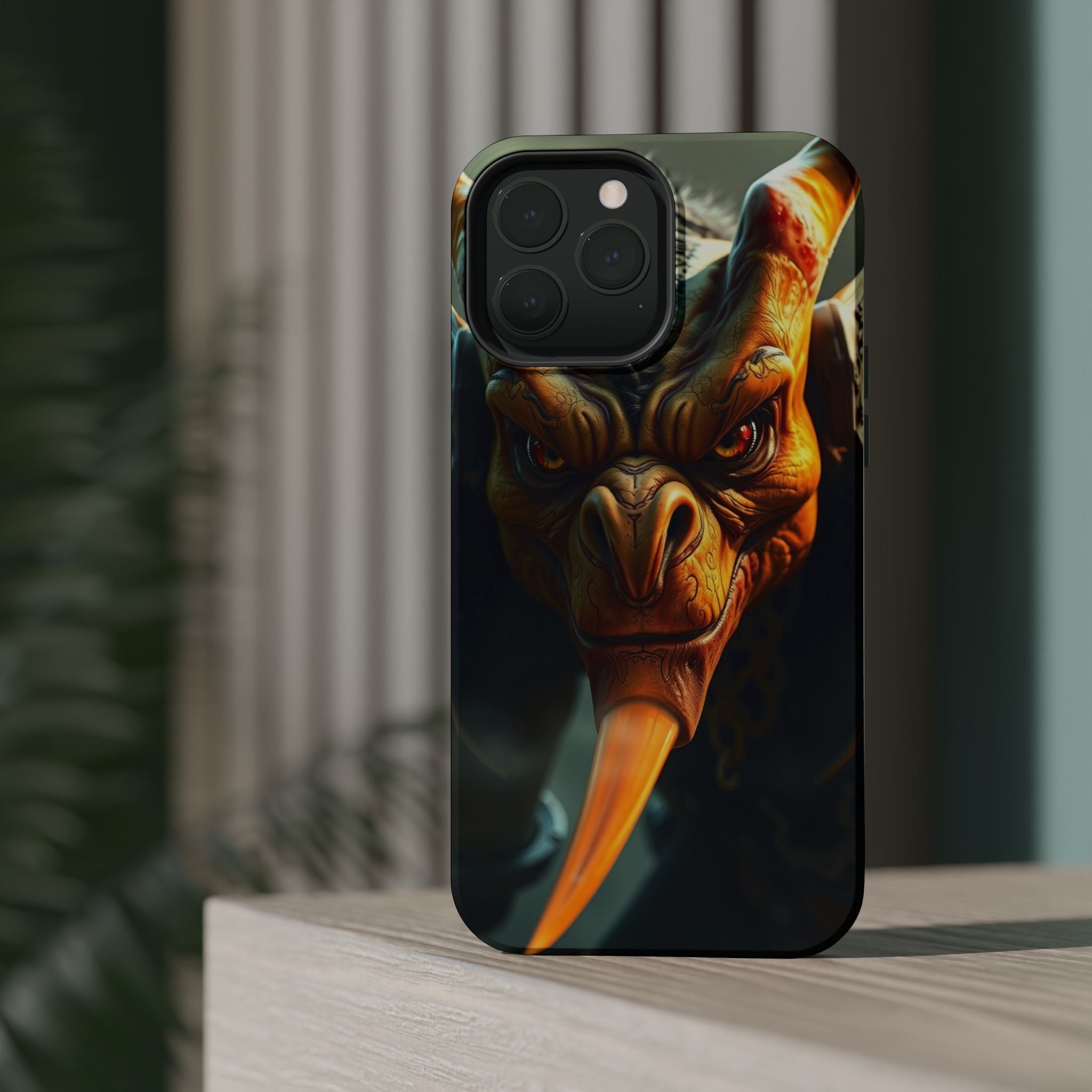 iPhone Mustard And Rust Goblin Mode Activated Slim Everyday Designer Case · iPho