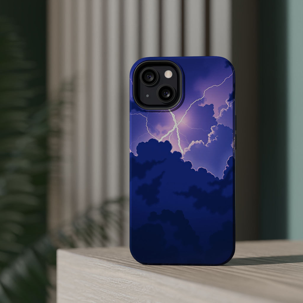 iPhone Indigo And Violet Thunderstorm Sky Slim iPhone Everyday Designer · iPhone