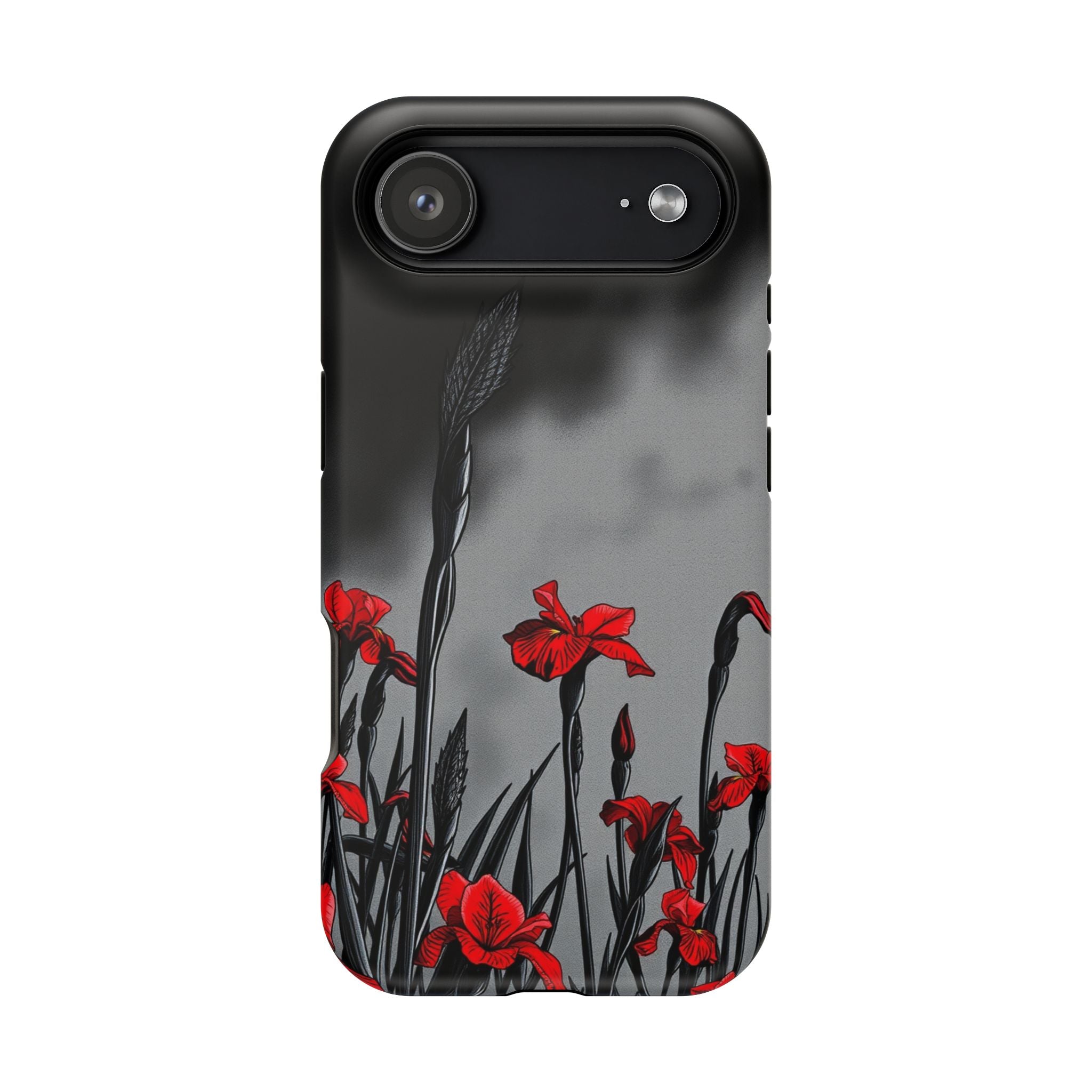 iPhone Iris Garden Cinematic Art Soft Finish Everyday Cas Slim Snap Case · iPhon