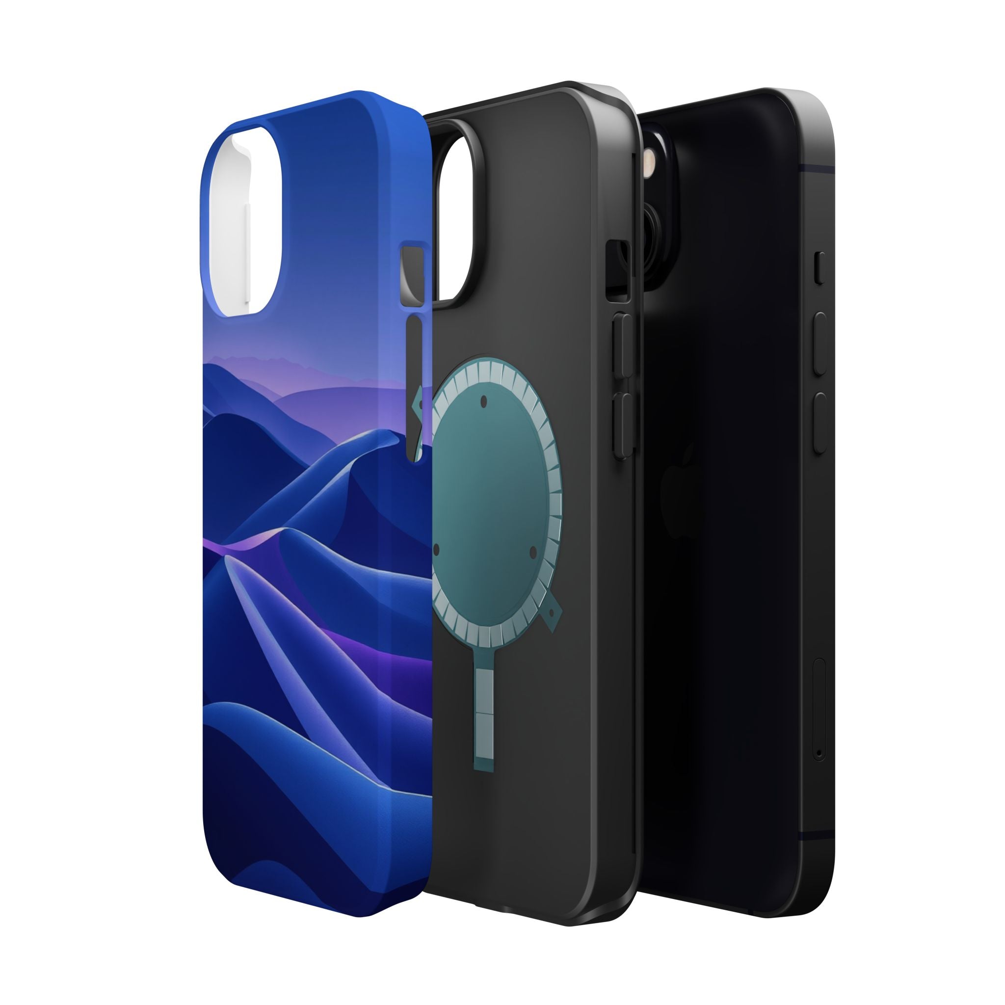 iPhone Rolling Hills Enchanted Art Bold Modern Everyday Snap Case · iPhone Case