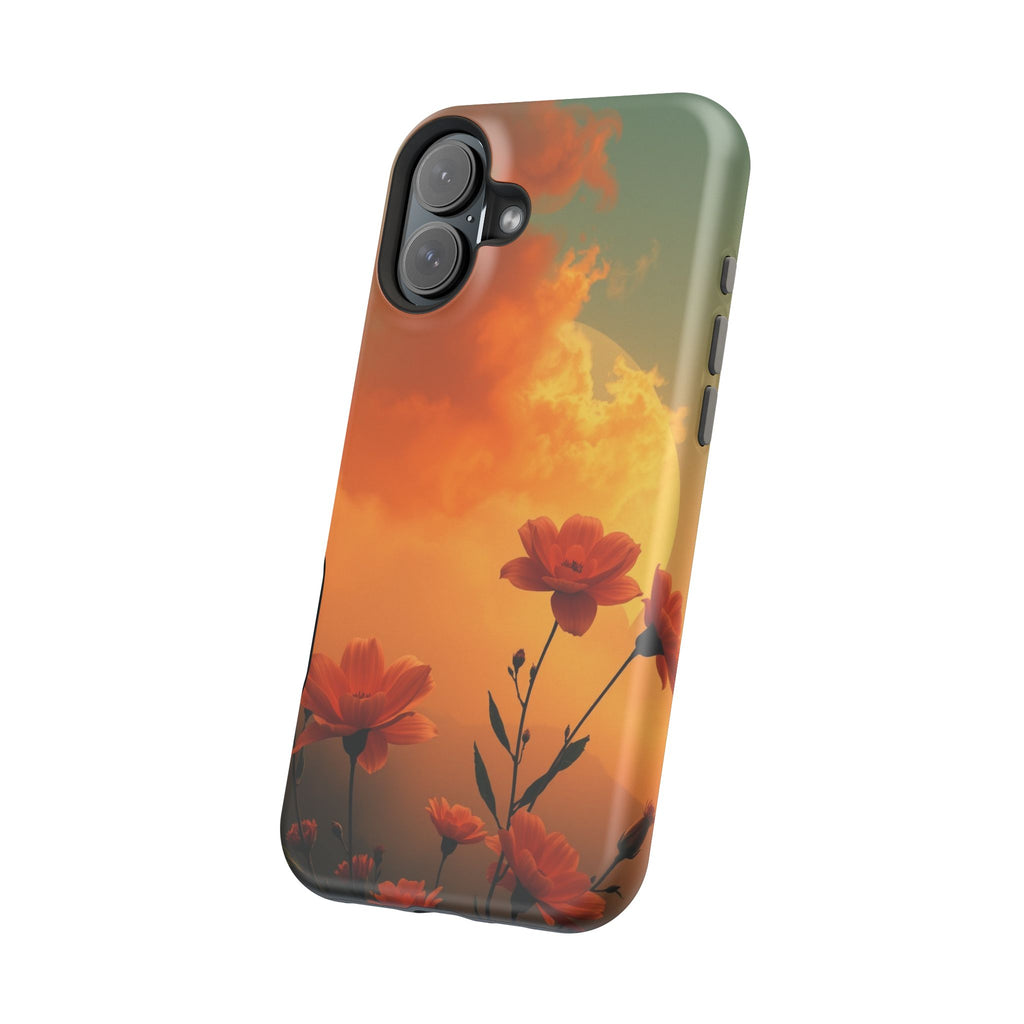 iPhone Floral Ombre Enchanted Art Bold Modern Everyday Snap Case · iPhone Case