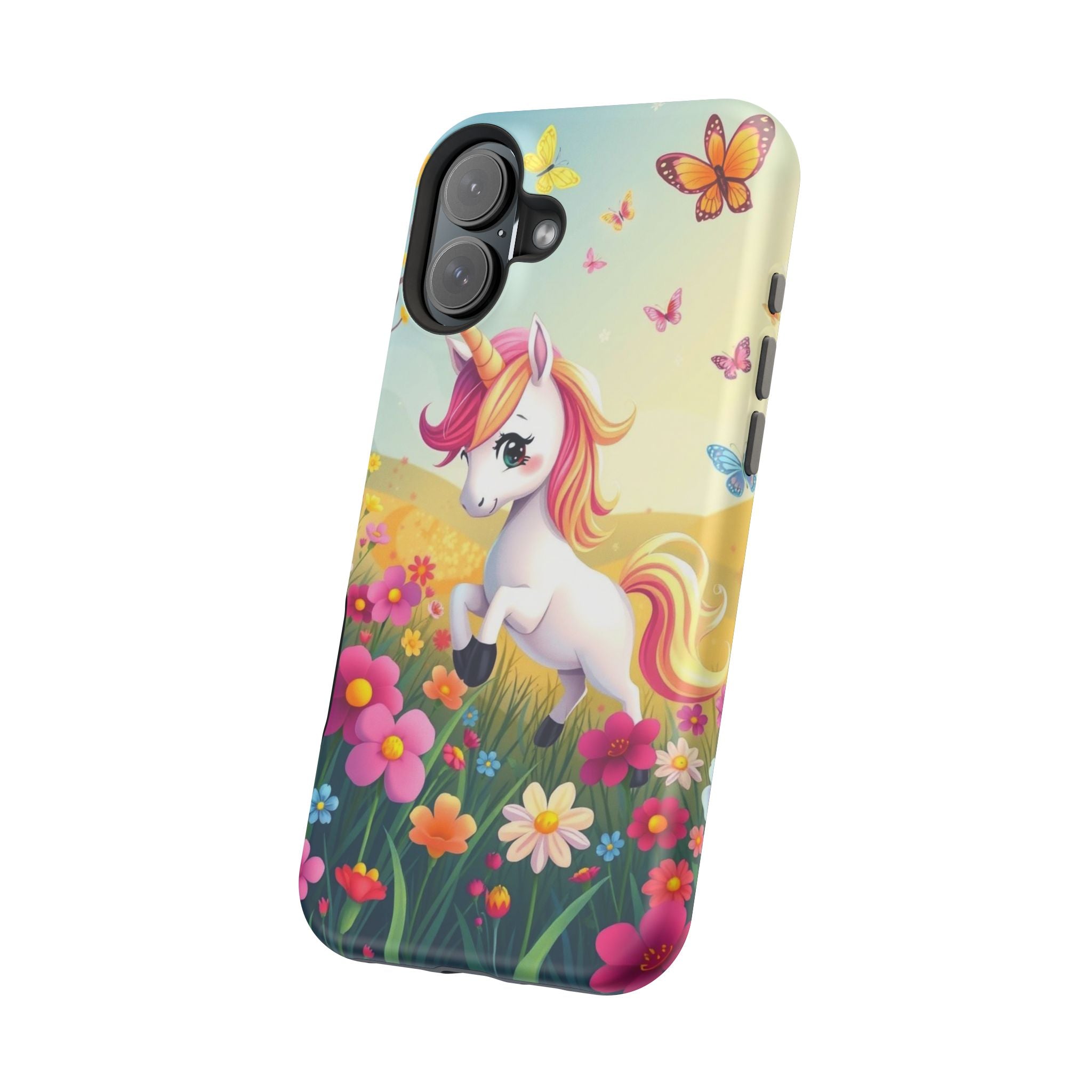 iPhone Magical Meadow Unicorn Kids Fun iPhone Phone Case Gift Slim · iPhone Case