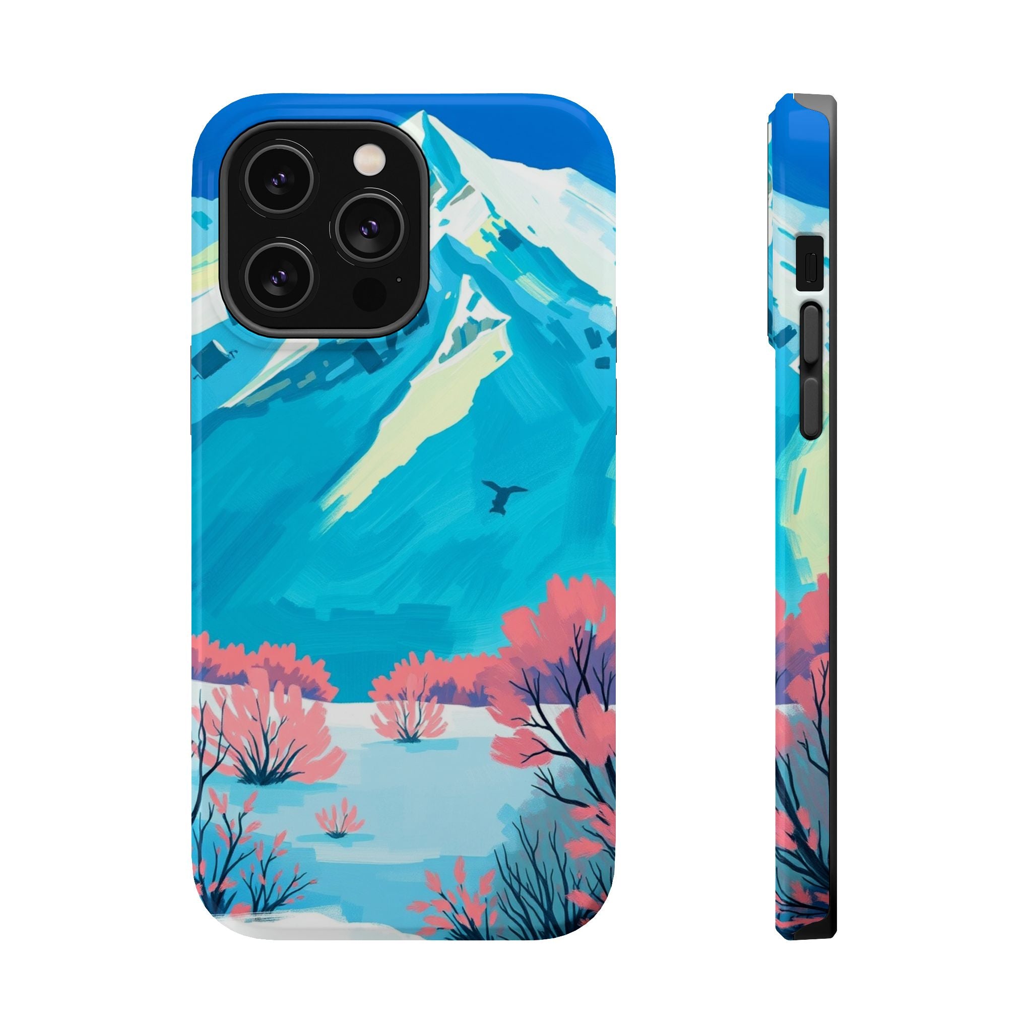 iPhone Snow Field Electric Art Slim Everyday Designer Case · iPhone Case
