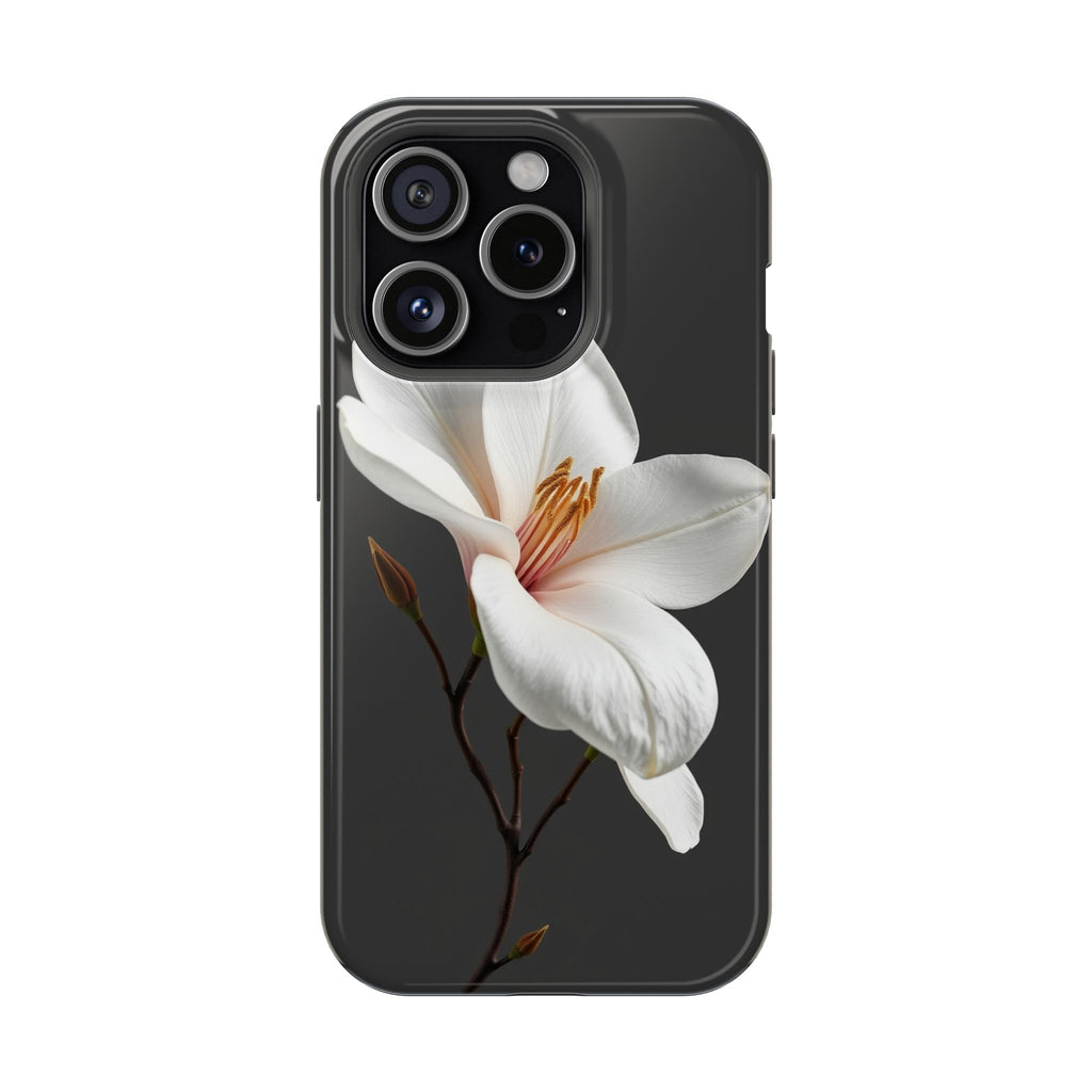 iPhone Earthy Magnolia Dream Design Slim Everyday Designer Case · iPhone Case