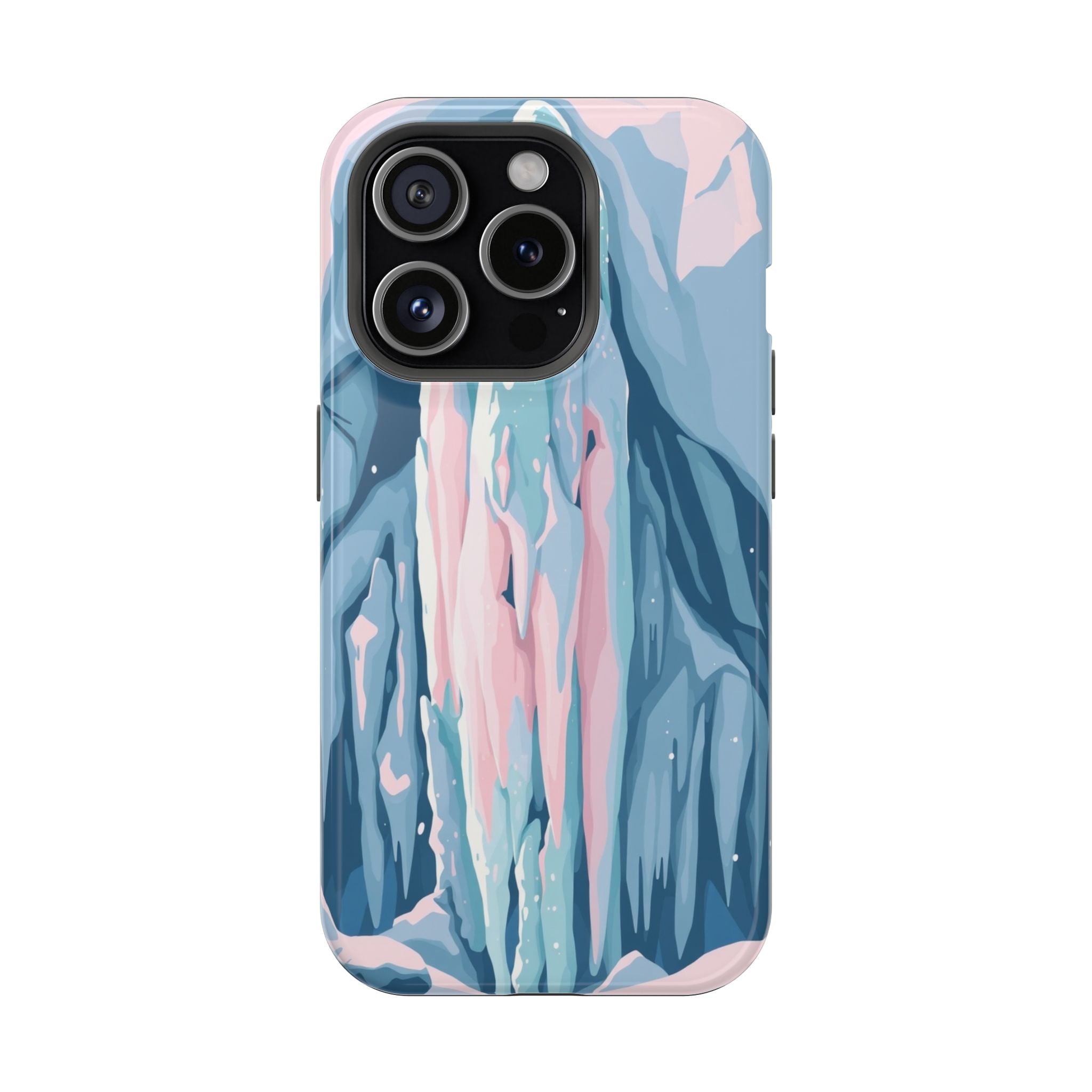 iPhone Mint And Blush Icicle Formation Slim Everyday Designer Case · iPhone Case