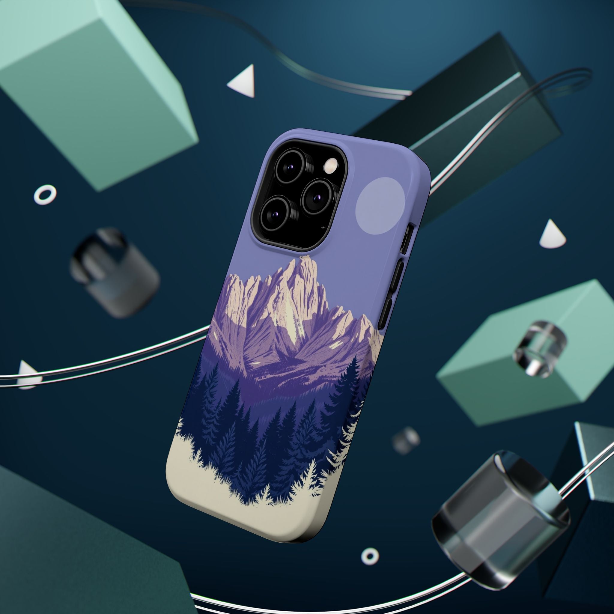 iPhone Pine Ridge Serene Design Slim Everyday Designer Case · iPhone Case