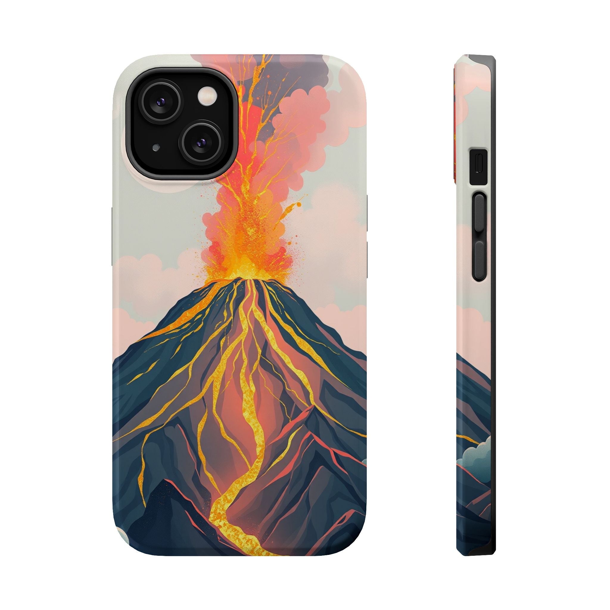iPhone Volcanic Eruption Gold Foil Luxury Slim iPhone Everyday Designer · iPhone