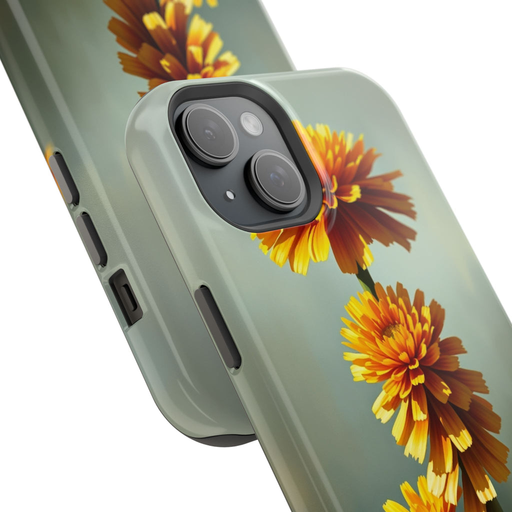iPhone Ranunculus Stack Electric Art Slim Everyday Designer Case · iPhone Case