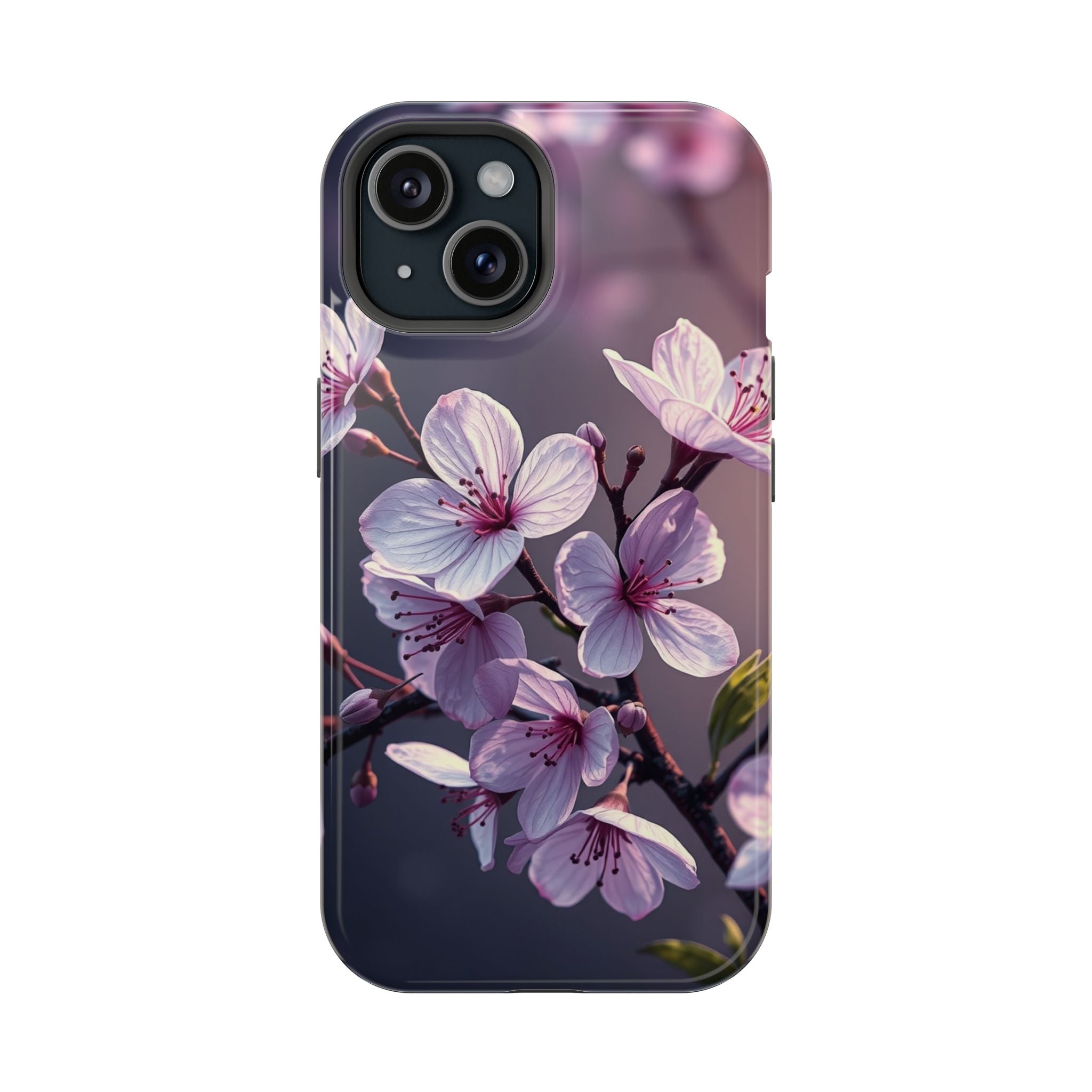 iPhone Cherry Blossom Enchanted Art Artistic Everyday Cas Slim Snap Case · iPhon