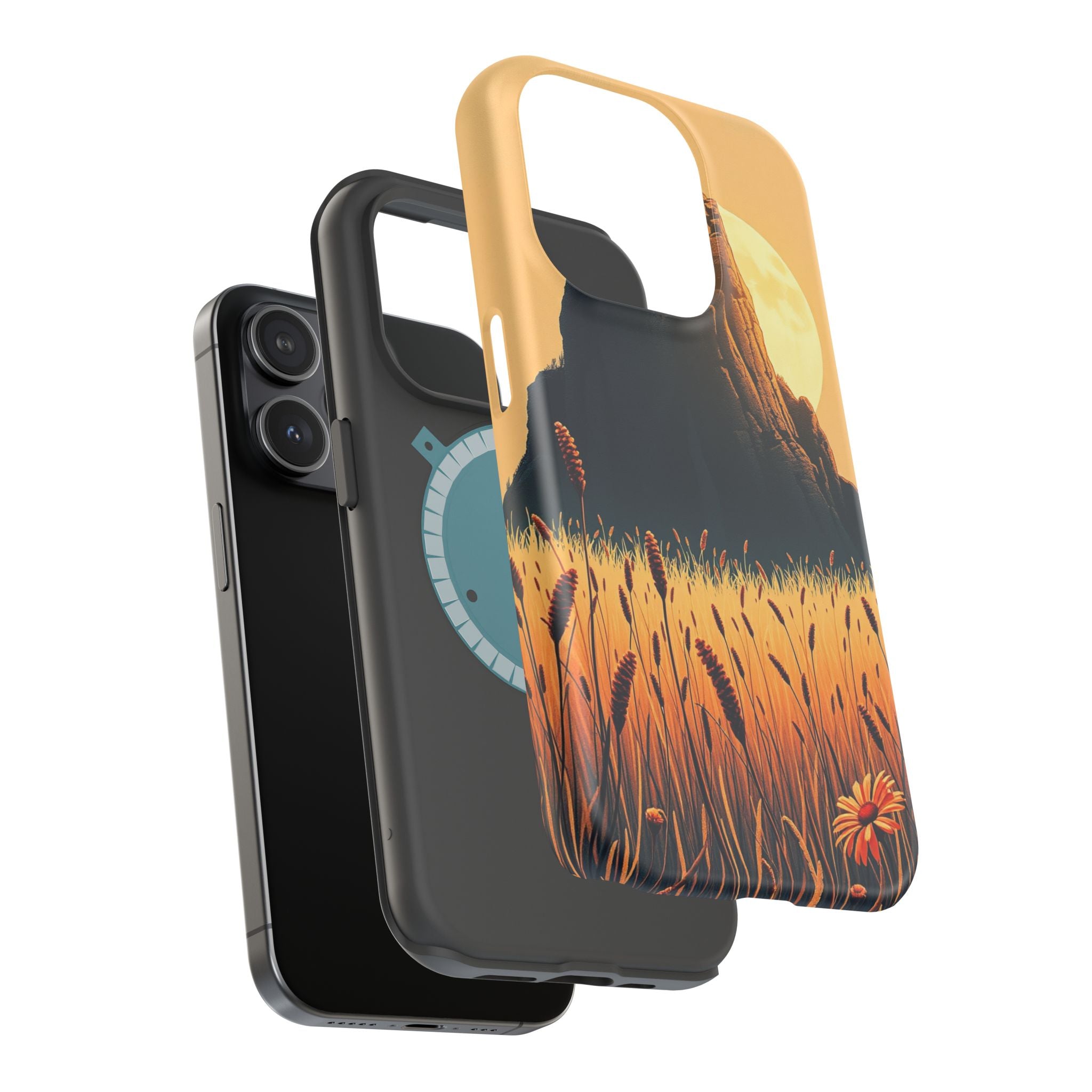 iPhone Spring Meadow Cinematic Art Clean Minimal Snap Cas Slim Snap Case · iPhon