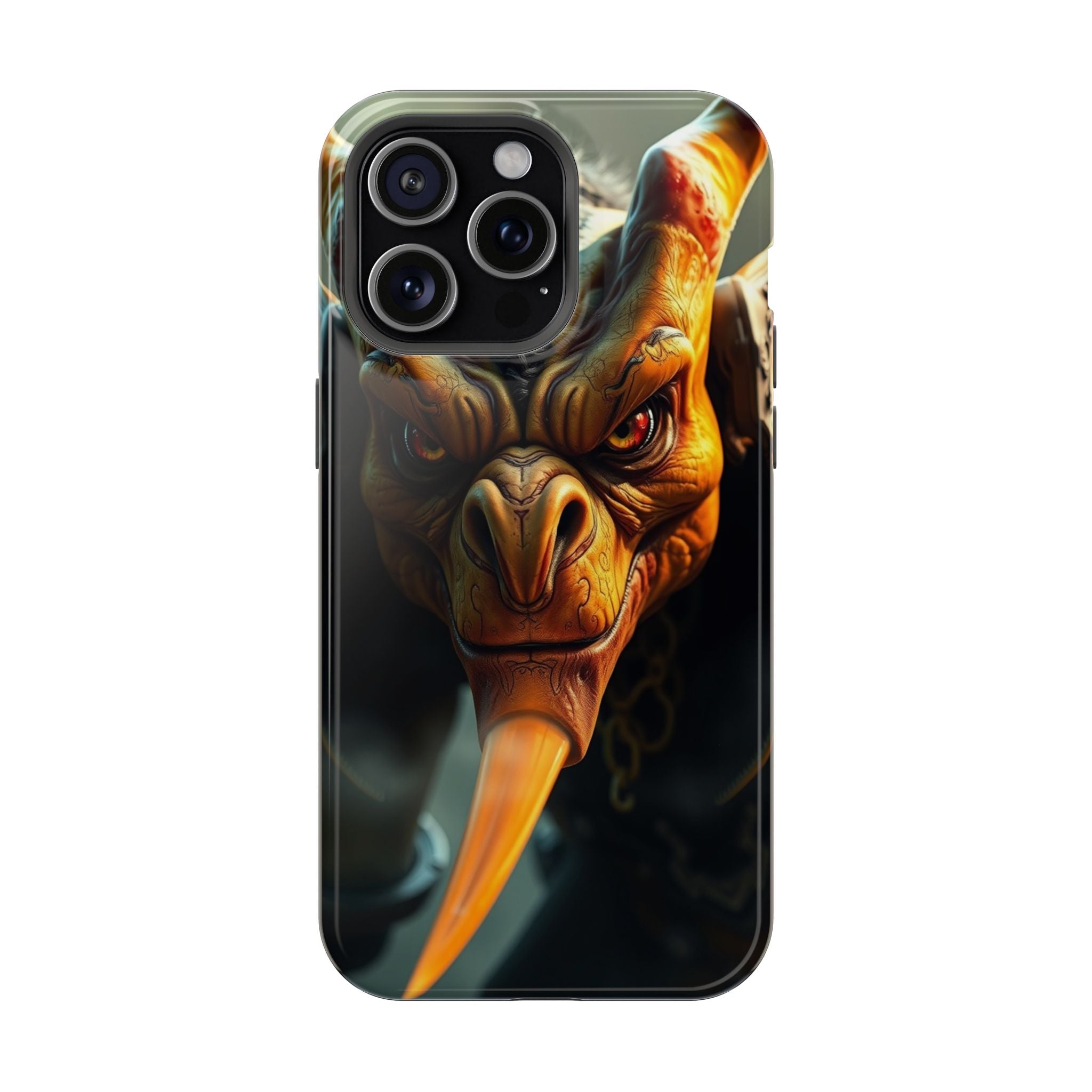 iPhone Mustard And Rust Goblin Mode Activated Slim Everyday Designer Case · iPho