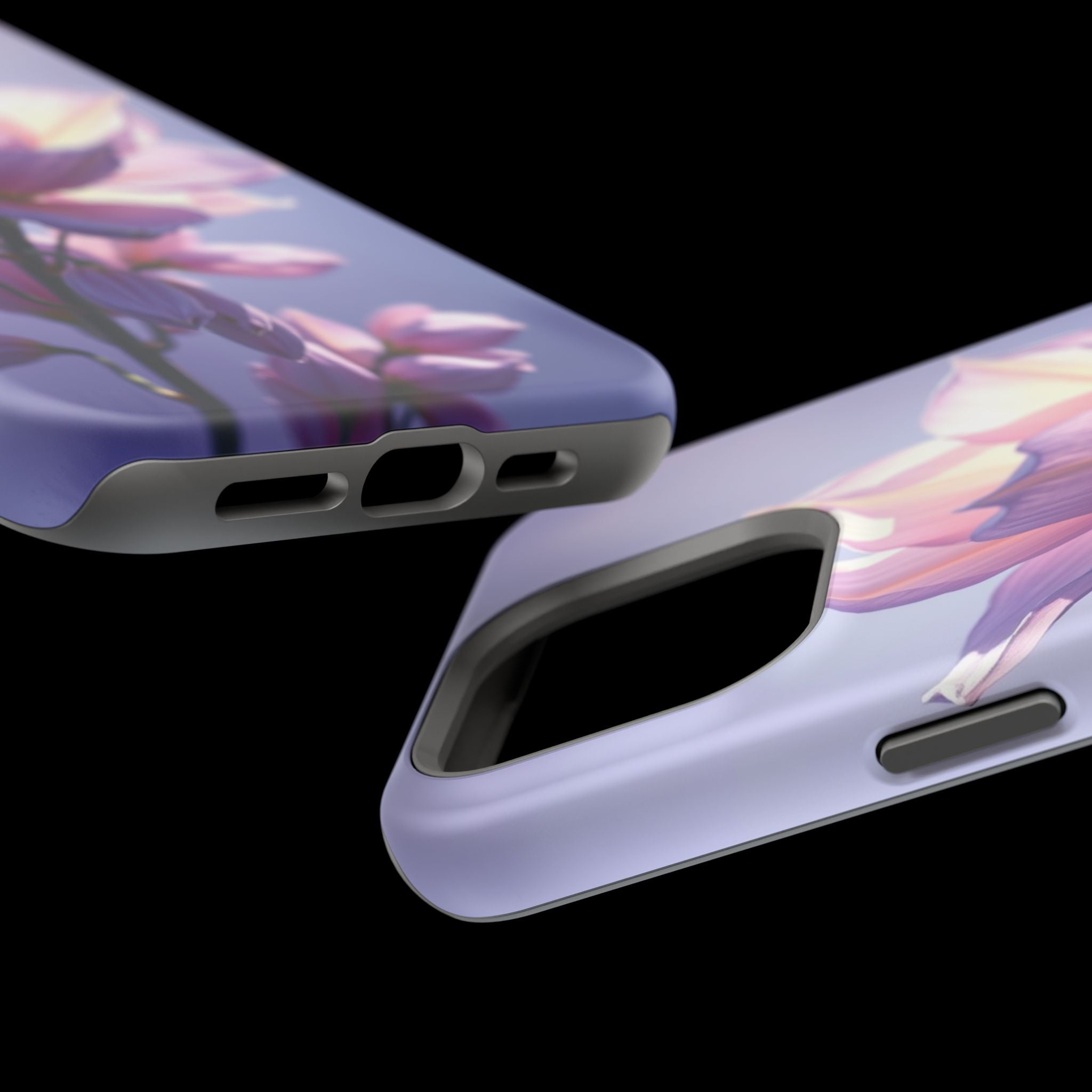 iPhone Floral Ombre Electric Art Bold Modern Everyday Snap Case · iPhone Case