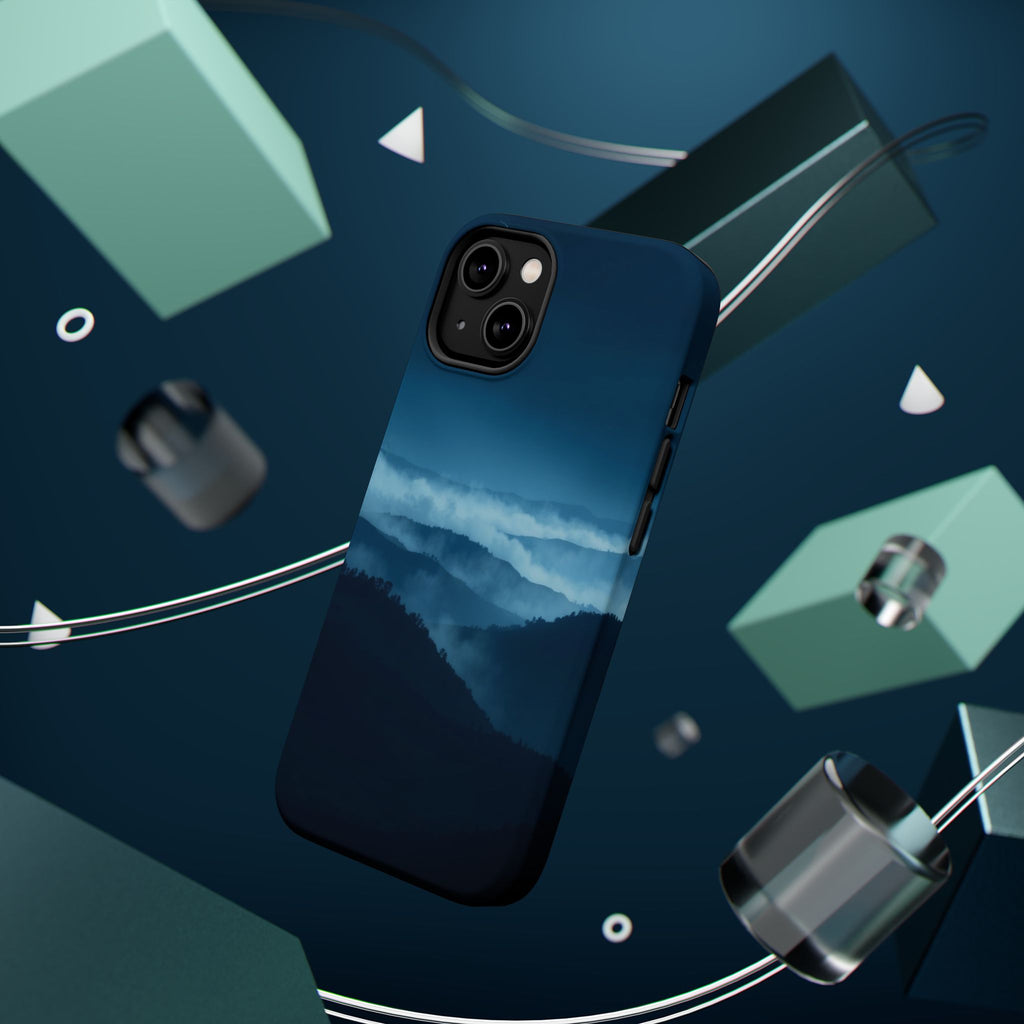 iPhone Earthy Fog Rolling Over Hills Design Slim iPhone Everyday · iPhone Case