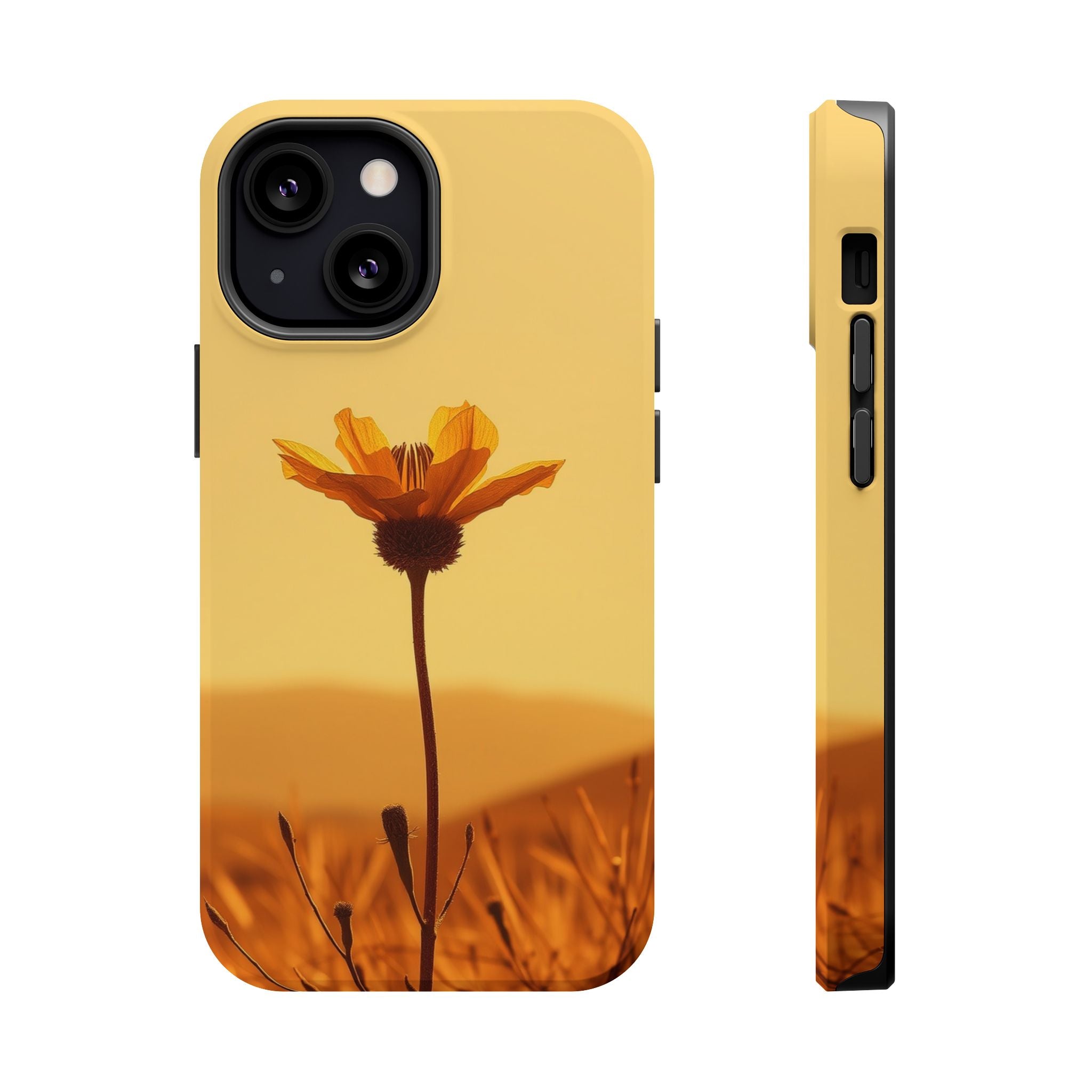 iPhone Desert Flower Cinematic Art Bold Modern Everyday Snap Case · iPhone Case