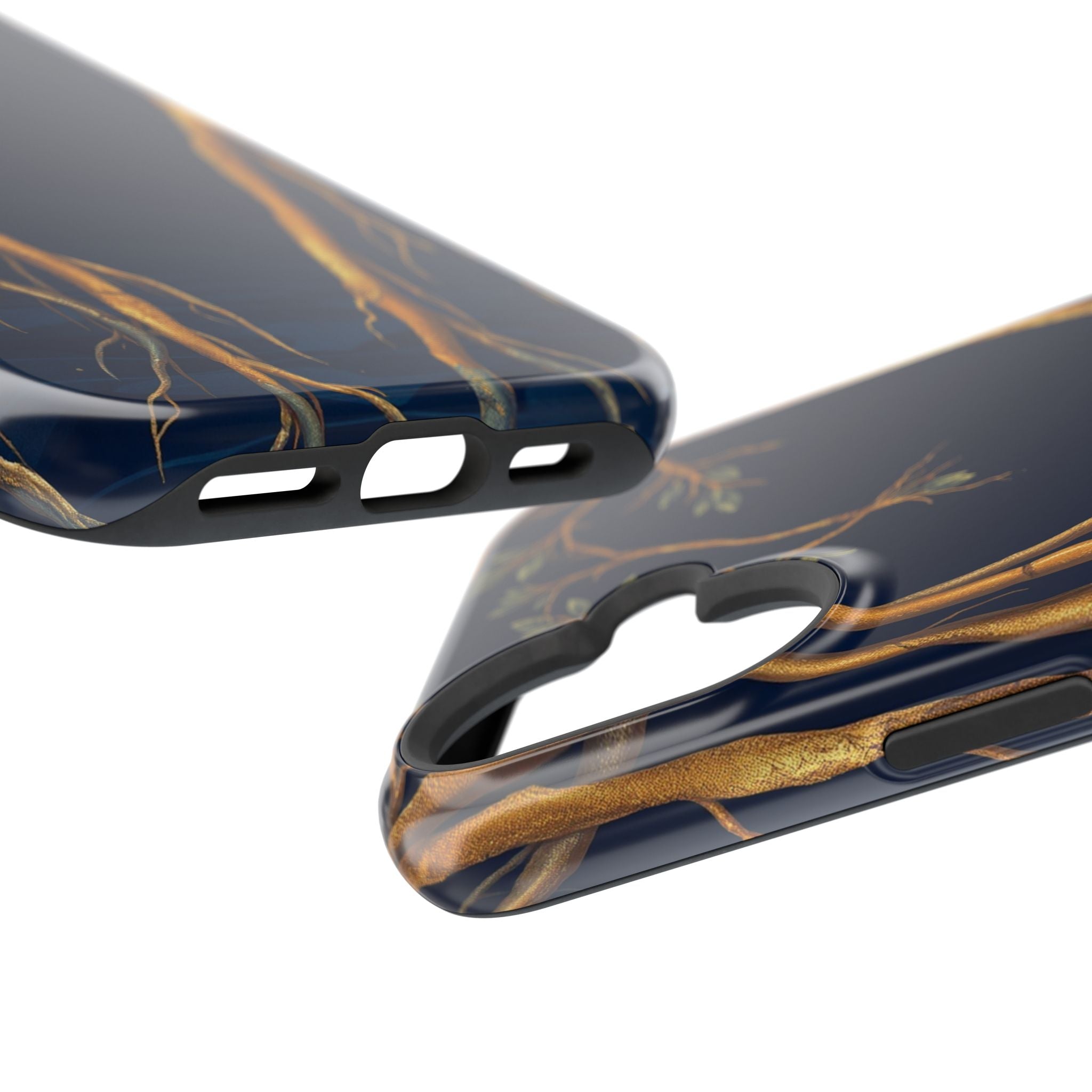 iPhone Mangrove Roots Electric Art Bold Modern Everyday Snap Case · iPhone Case