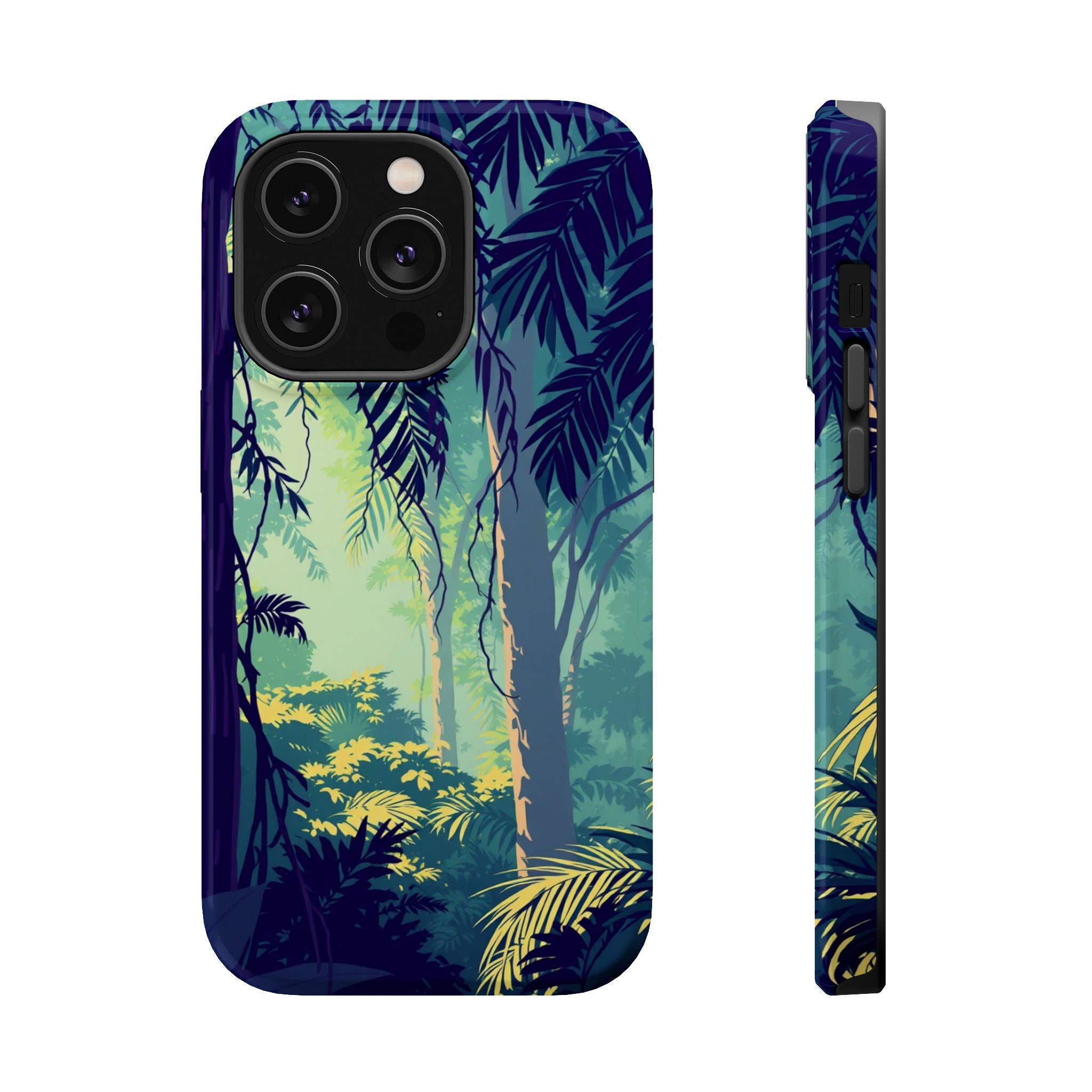 iPhone Mint And Blush Rainforest Canopy Slim Everyday iPhone Designer · iPhone C