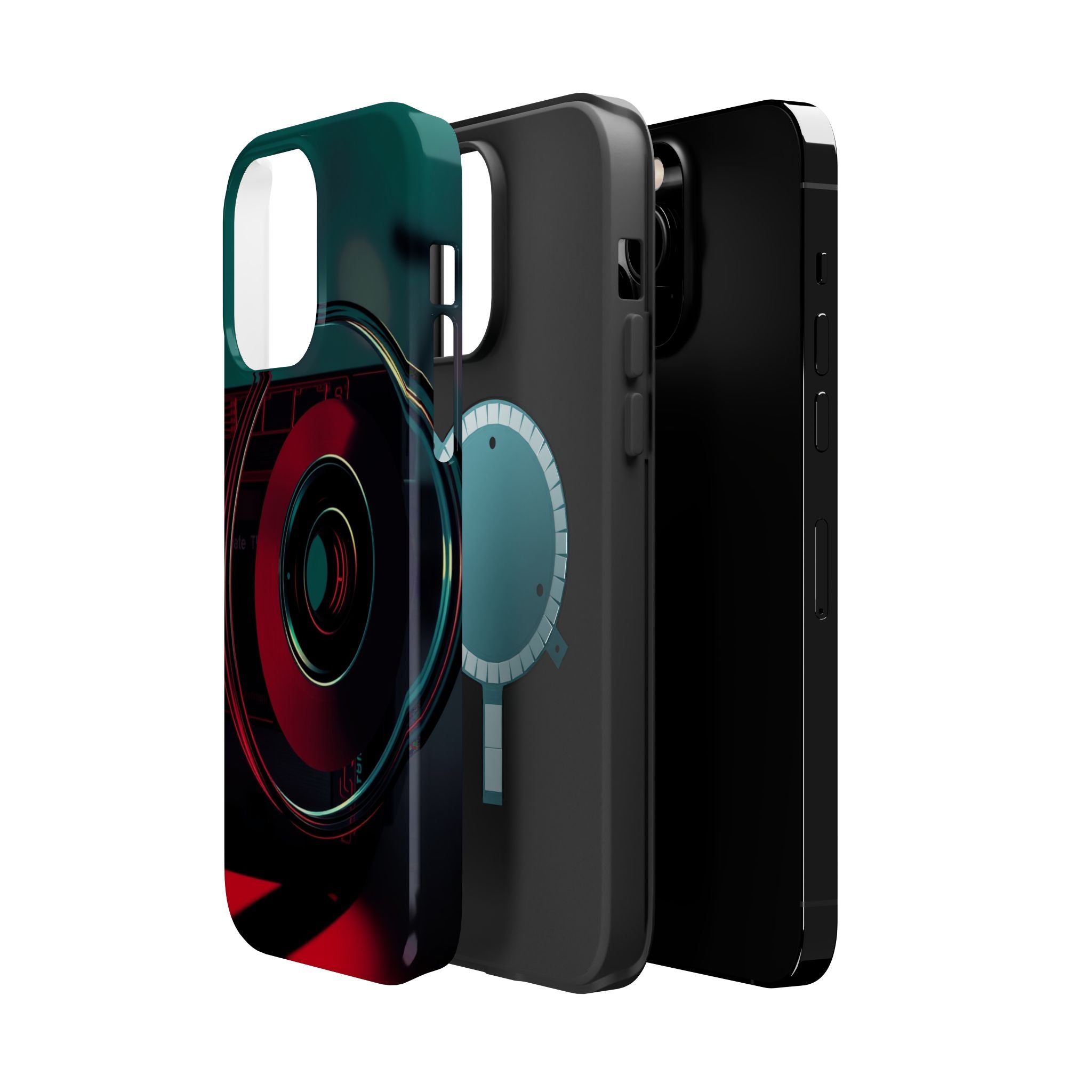 iPhone Vibrant Cassette Tape Rewind Design Slim Everyday Designer Case · iPhone