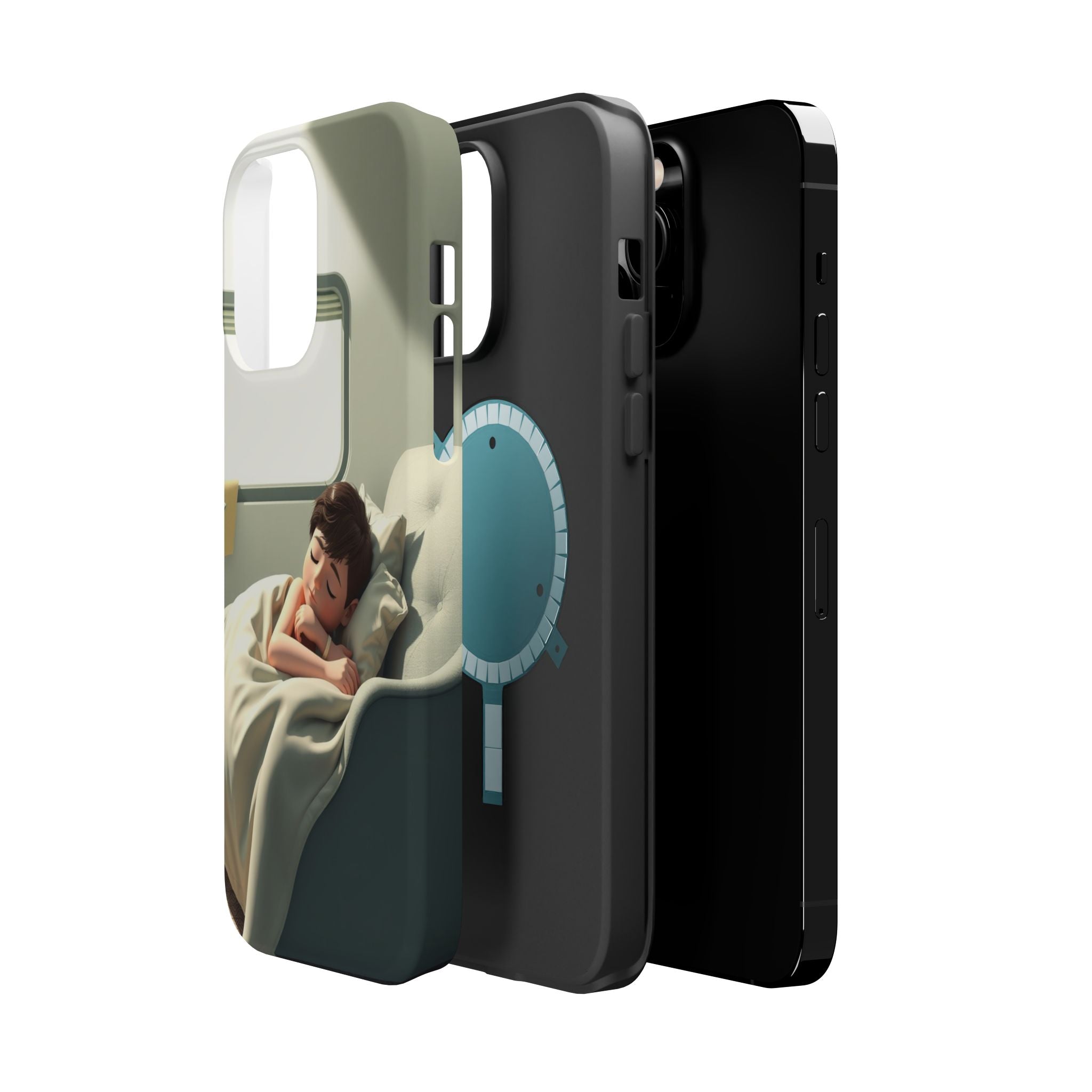 iPhone Serene Do Not Disturb: Napping Design Slim Everyday Designer Case · iPhon