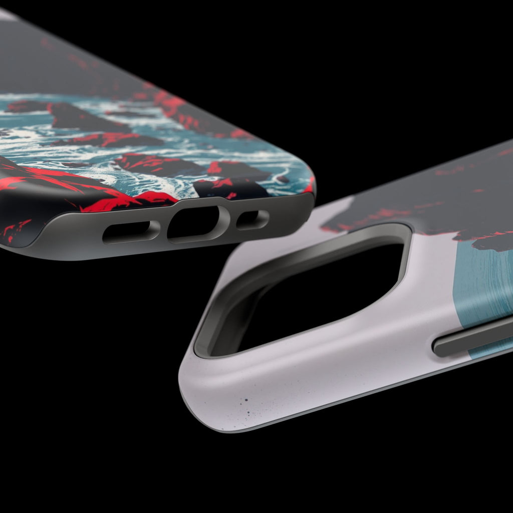iPhone Vibrant Rocky Coastline Design Slim Everyday iPhone 15 Designer · iPhone