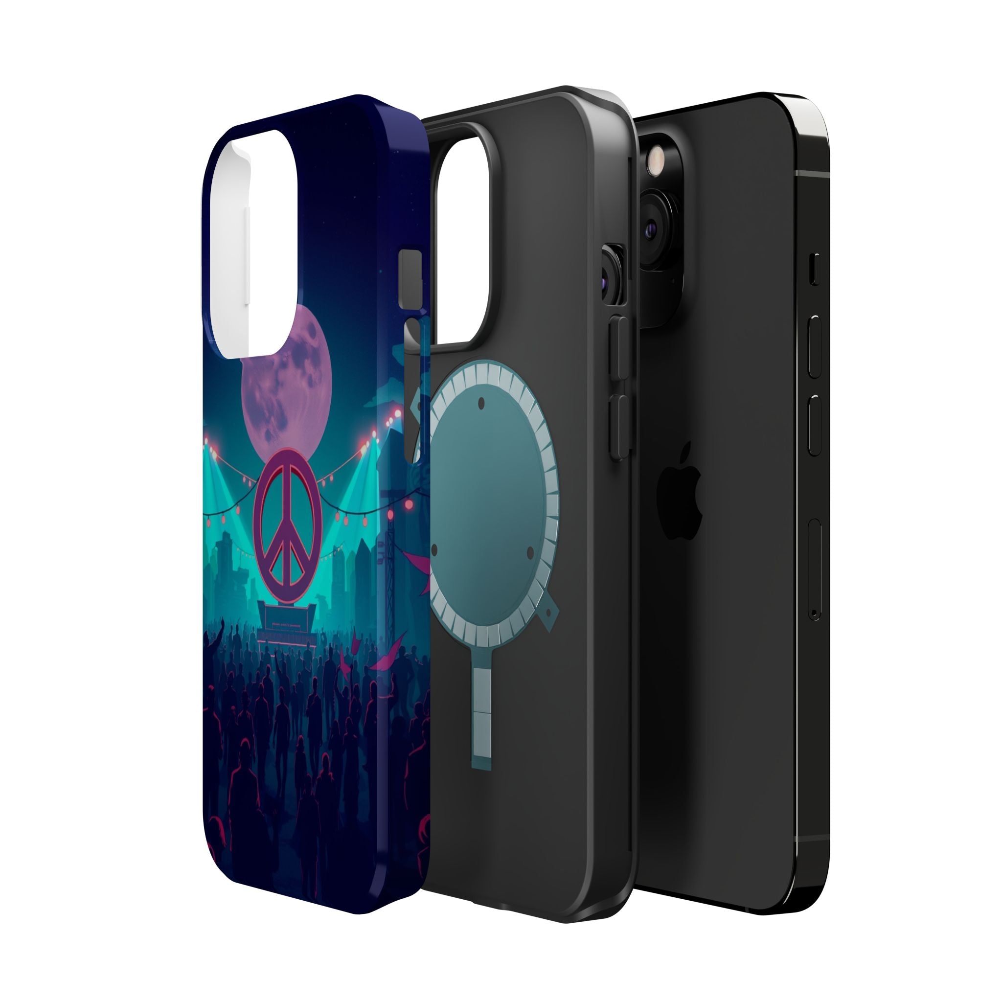 iPhone Woodstock Peace Mystic Art Bold Modern Everyday Snap Case · iPhone Case