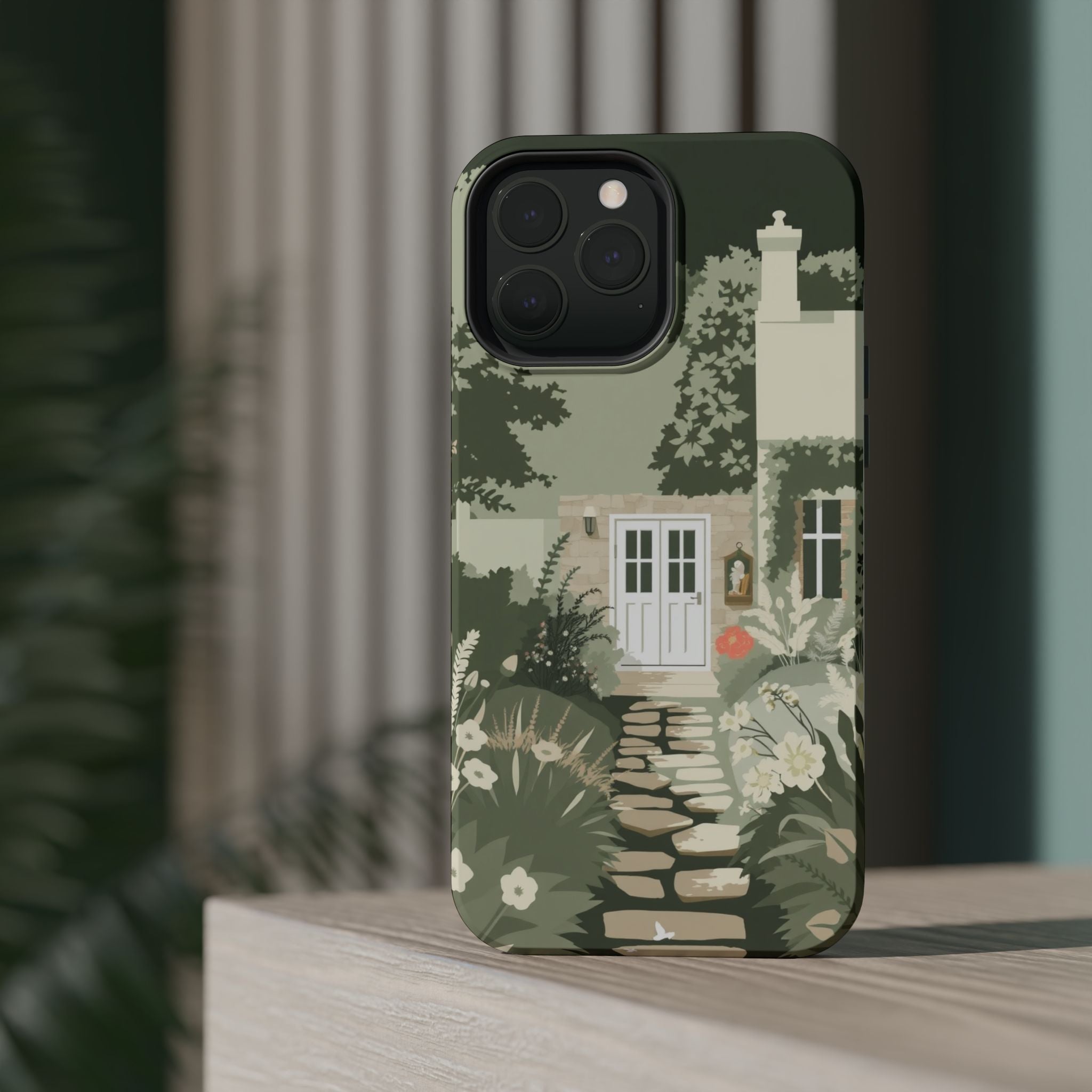 iPhone Cottage Garden Abstract Geometric Slim Everyday iPhone Designer · iPhone