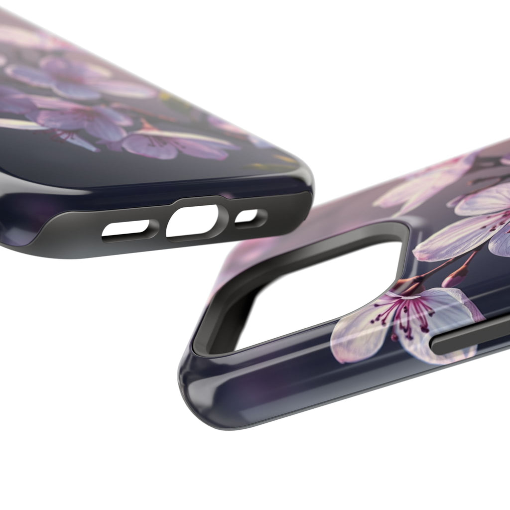 iPhone Cherry Blossom Enchanted Art Artistic Everyday Cas Slim Snap Case · iPhon