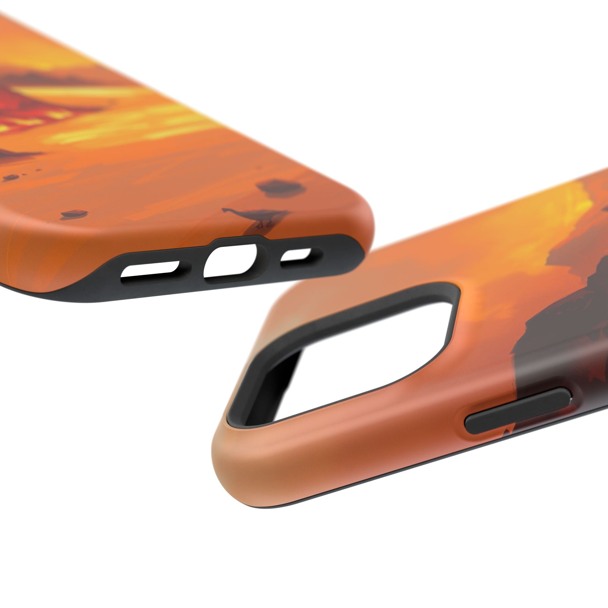 iPhone Burnt Orange And Sand Wildfire Glow Slim iPhone Everyday · iPhone Case