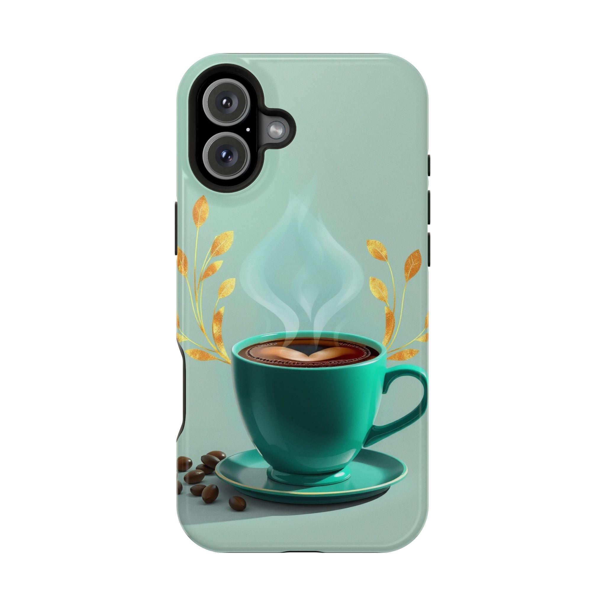 iPhone Radiant Emotional Support Coffee Design Soft Finish Everyday Case · iPhon