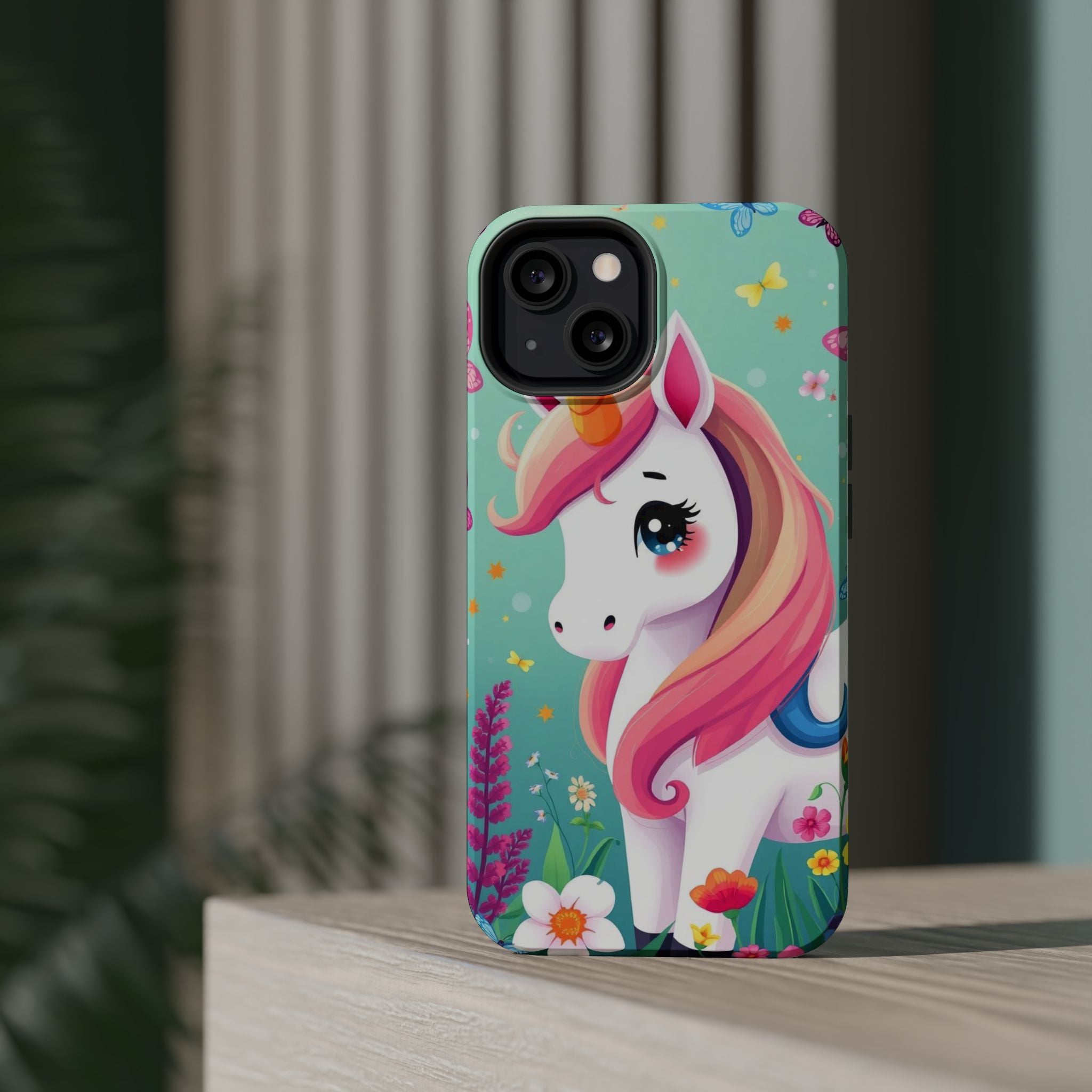 iPhone Dragonfly Unicorn Kids Fun iPhone Phone Case Gift Clean Minimal · iPhone