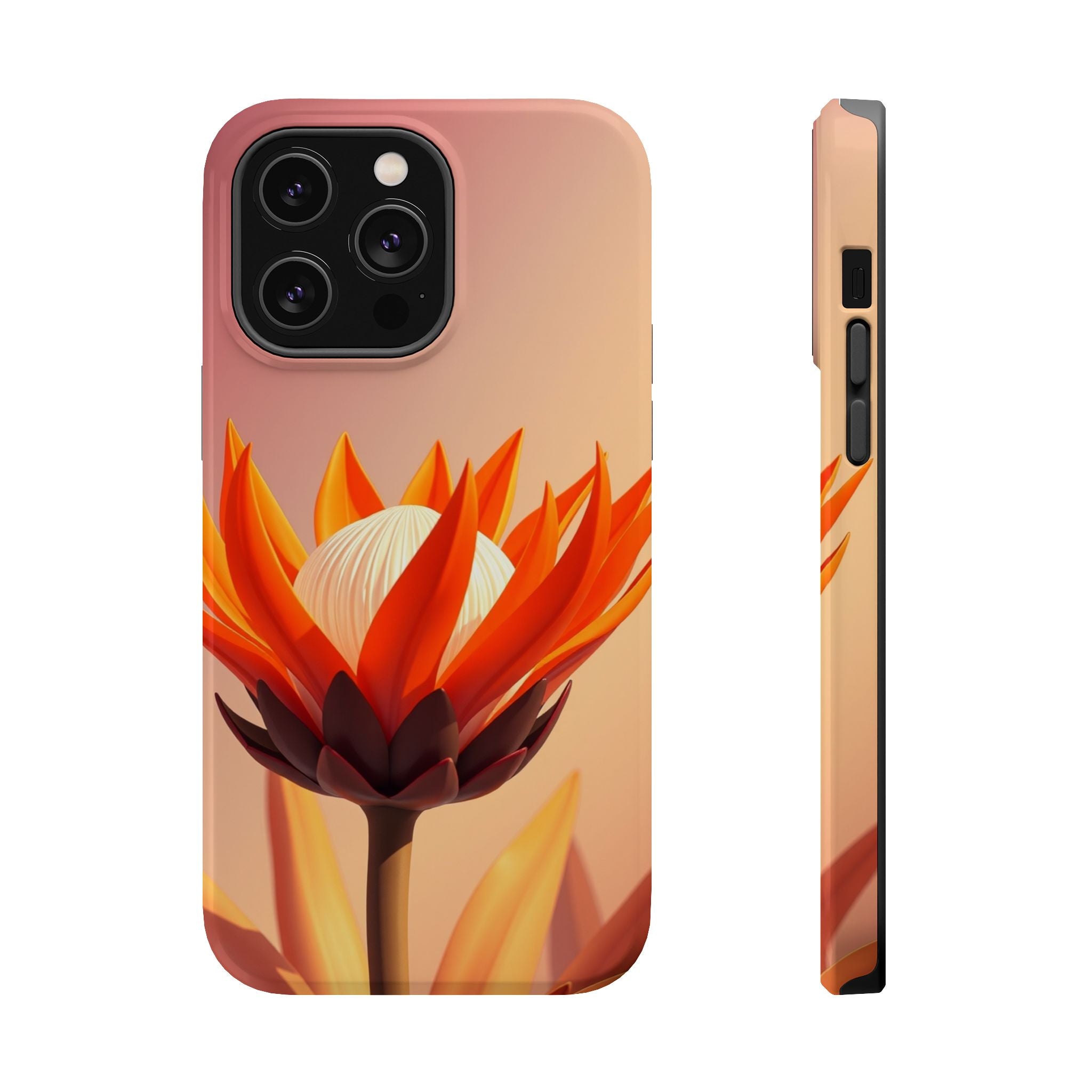 iPhone Vibrant Protea Bold Design Bold Modern Everyday Snap Case · iPhone Case