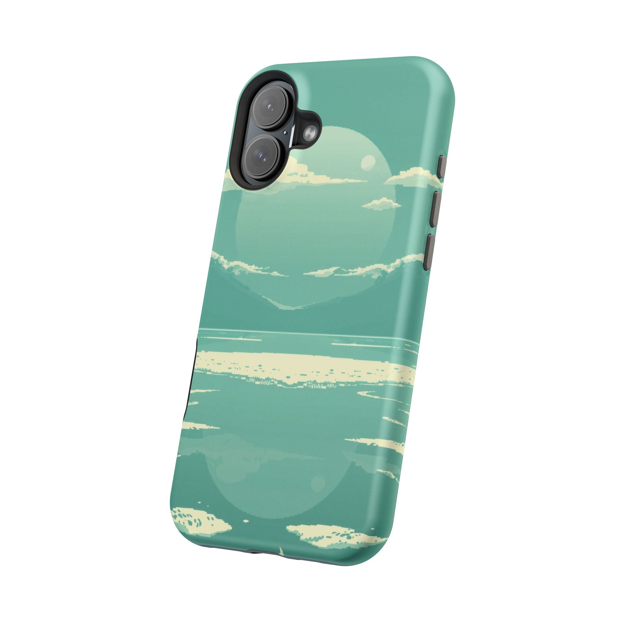 iPhone Earthy Salt Flat Mirror Design Slim Everyday iPhone 13 Designer · iPhone