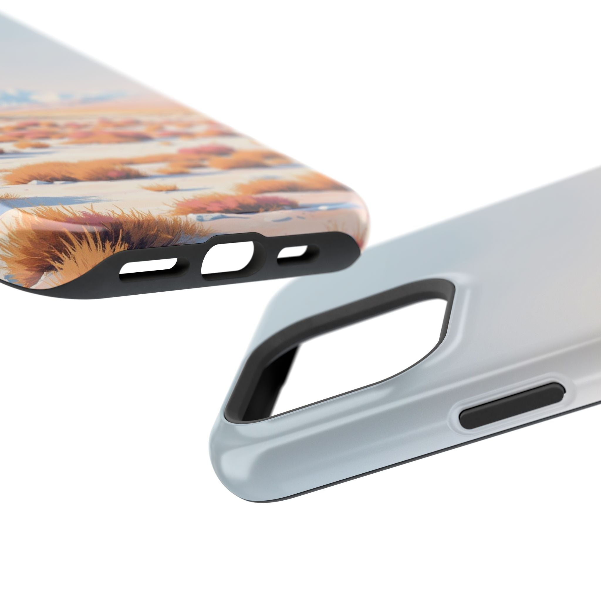 iPhone Vibrant Arctic Tundra Design Slim Everyday Designer Case · iPhone Case
