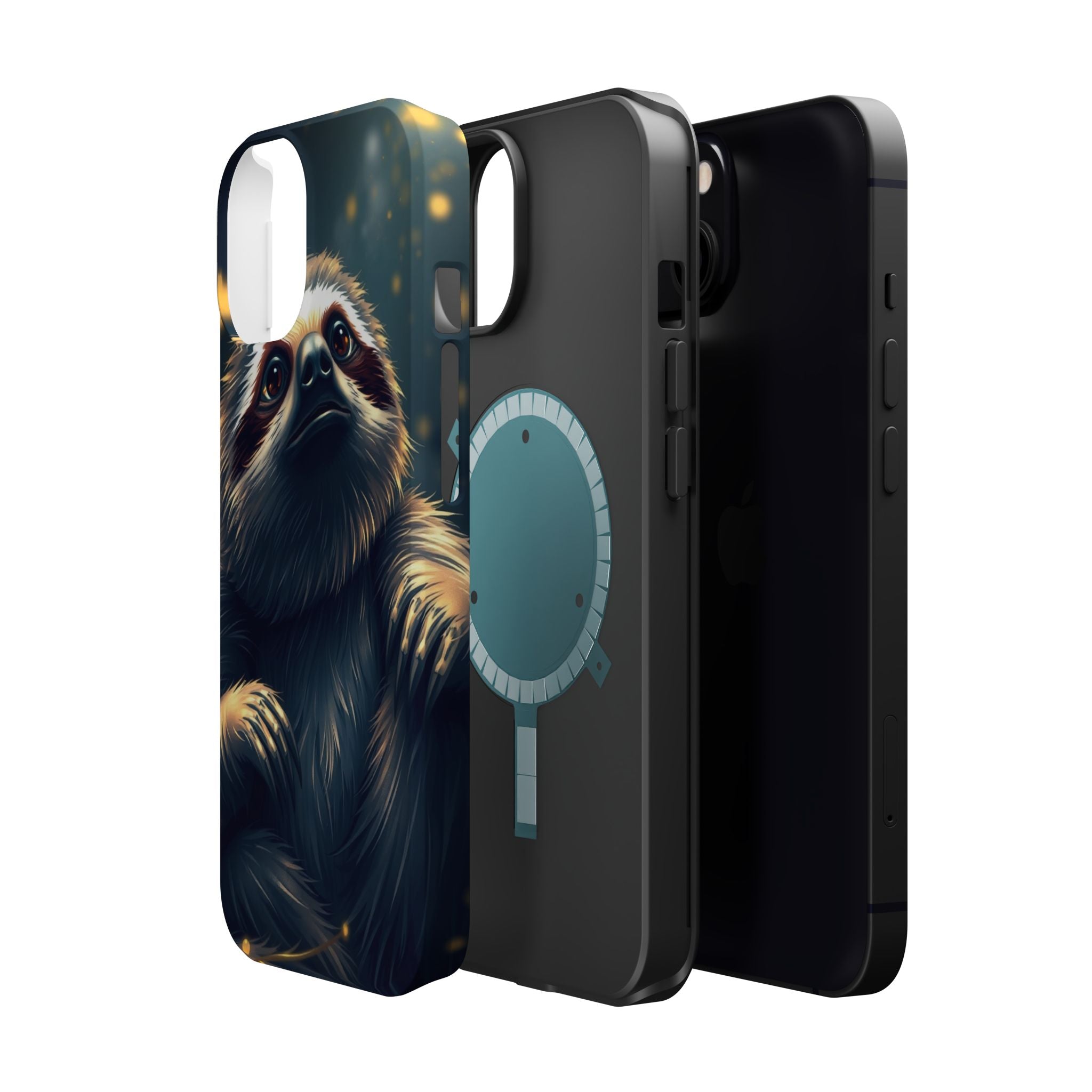 iPhone Vibrant Cozy Sloth Mode Design Slim Everyday Designer Case · iPhone Case