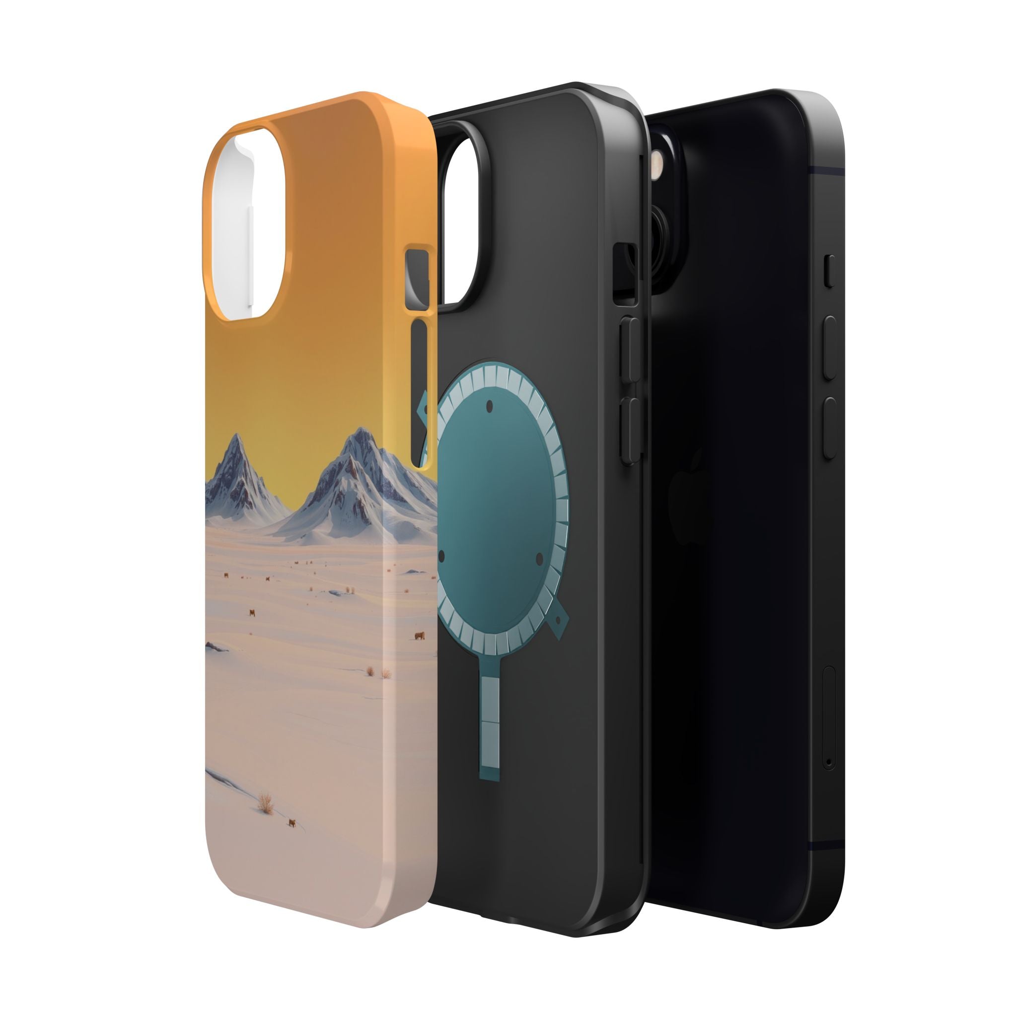 iPhone Mustard And Rust Arctic Tundra Slim Everyday iPhone 20 Designer · iPhone