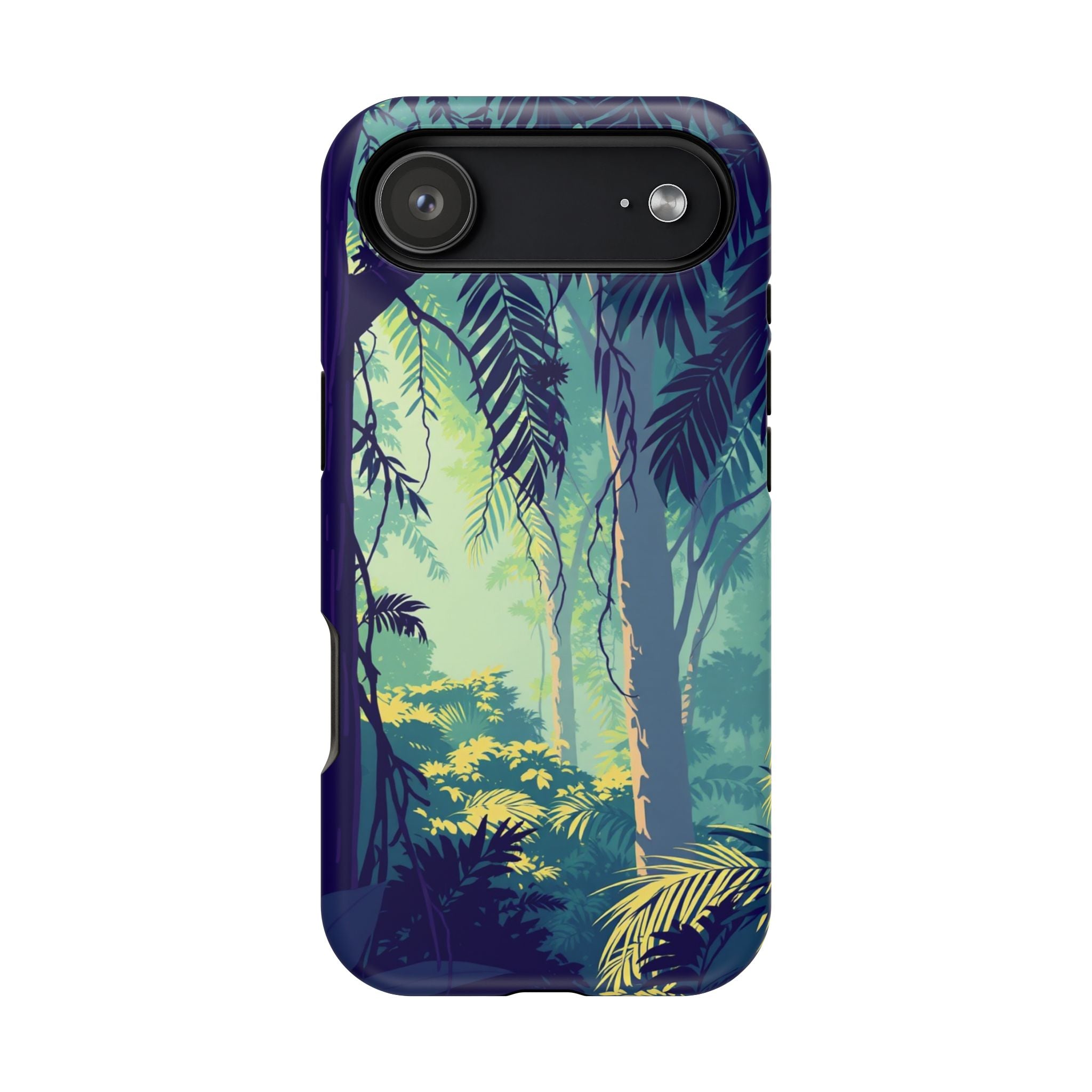 iPhone Mint And Blush Rainforest Canopy Slim Everyday iPhone Designer · iPhone C