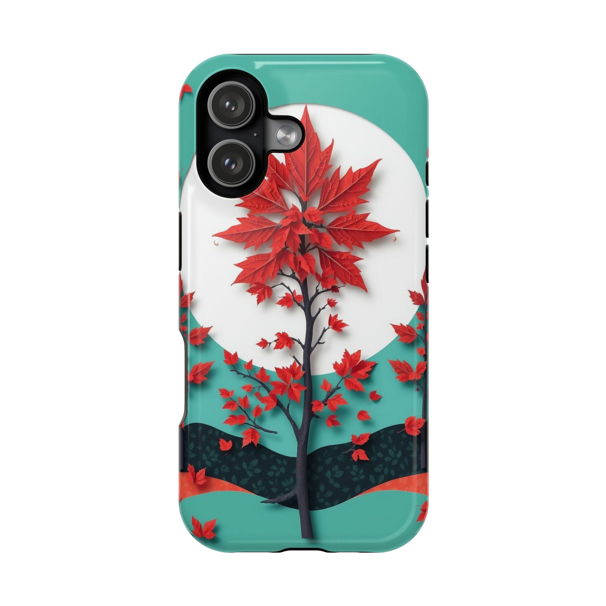 iPhone Autumn Maple Mystic Art Slim Everyday Designer Case · iPhone Case