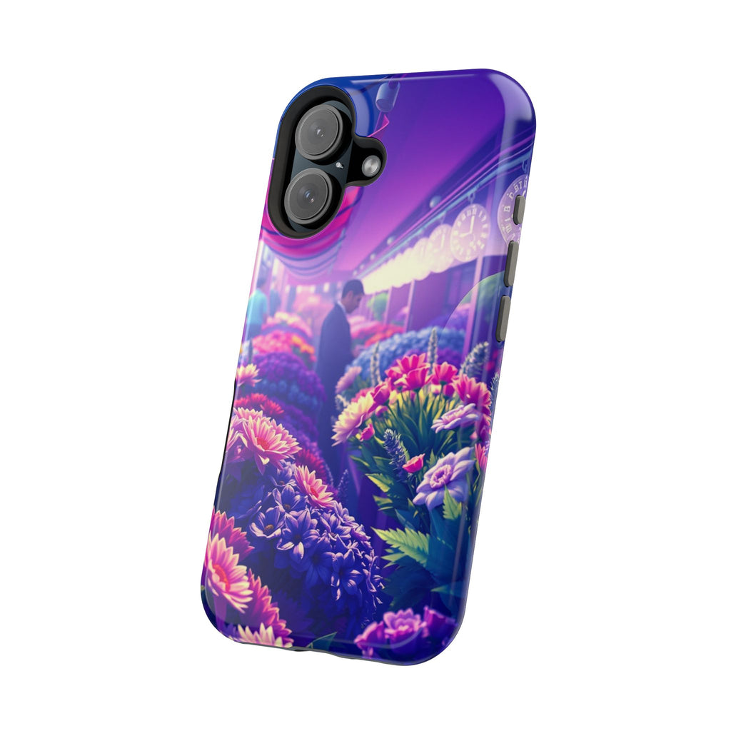 iPhone Flower Market Enchanted Art Bold Modern Everyday Snap Case · iPhone Case