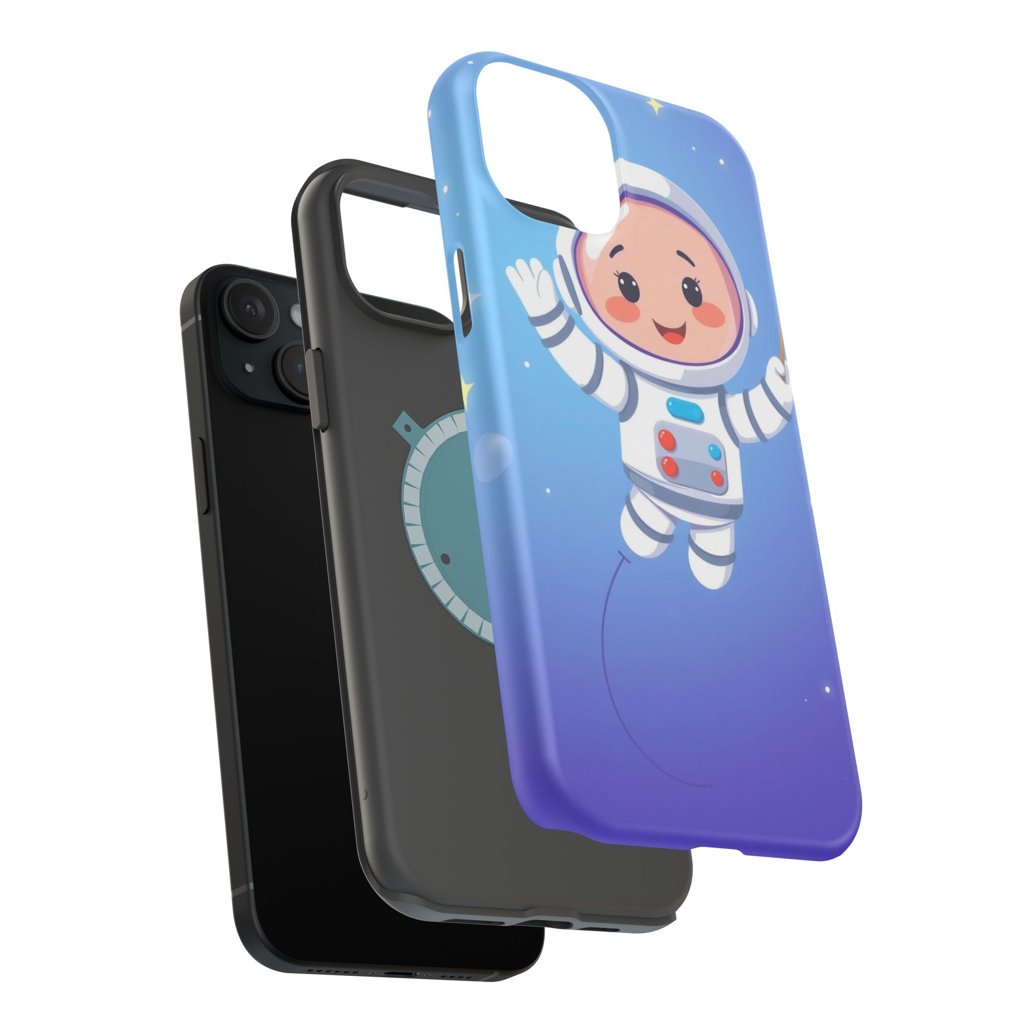 iPhone Cute Astronaut Floating Kids Fun iPhone Phone Case Gift Slim · iPhone Cas
