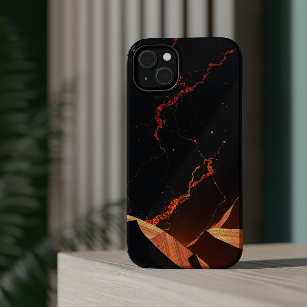 iPhone Petal Storm Electric Art 10 Bold Modern Everyday Snap Case · iPhone Case