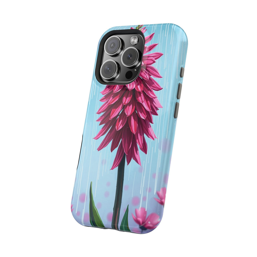 iPhone Cyan And Magenta Spring Shower Bloom Slim iPhone Everyday · iPhone Case