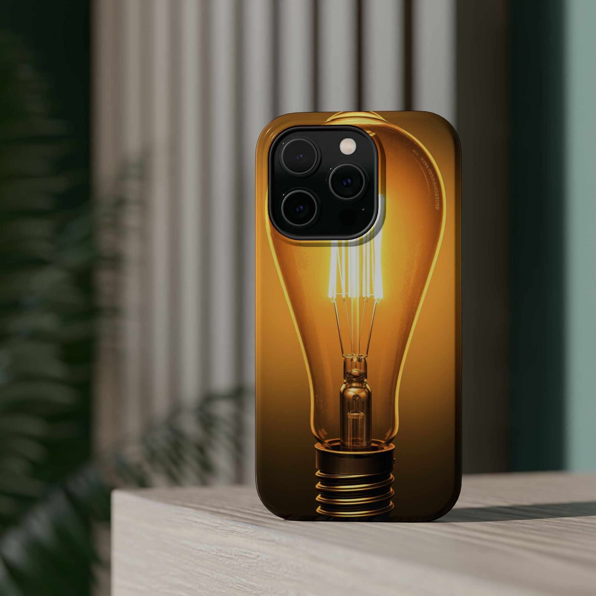 iPhone Edison Bulb Warm Enchanted Art Slim Everyday Designer Case · iPhone Case