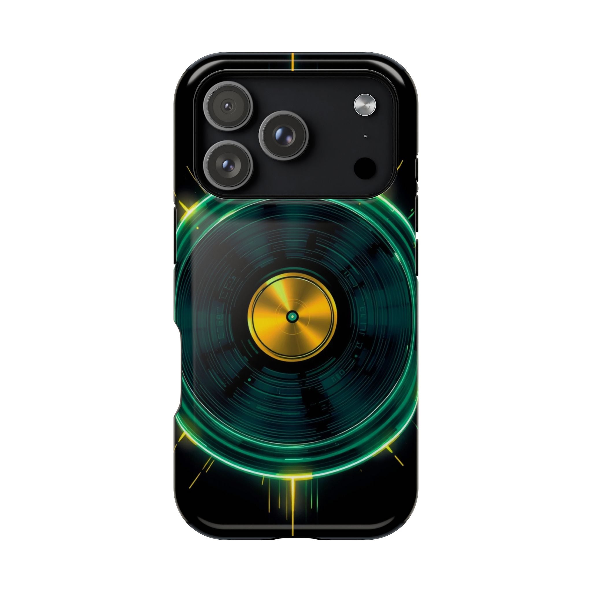 iPhone Dreamy Record Vinyl Spin Design Slim Everyday Designer Case · iPhone Case