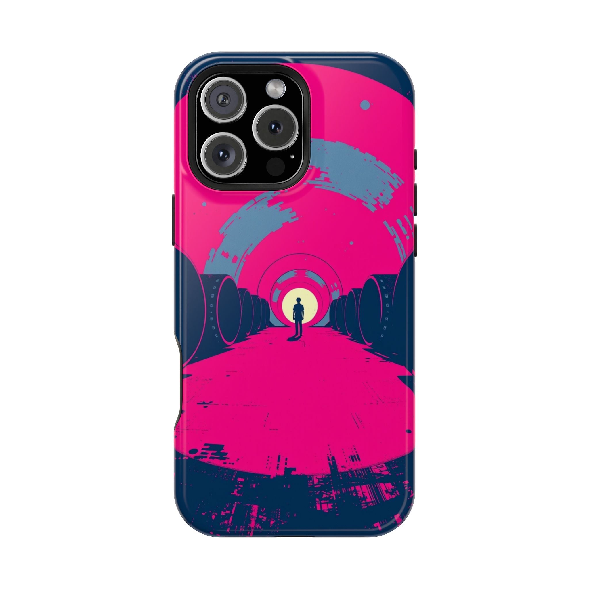iPhone 1960s Mod Circles Bold Art Bold Modern Everyday Snap Case · iPhone Case