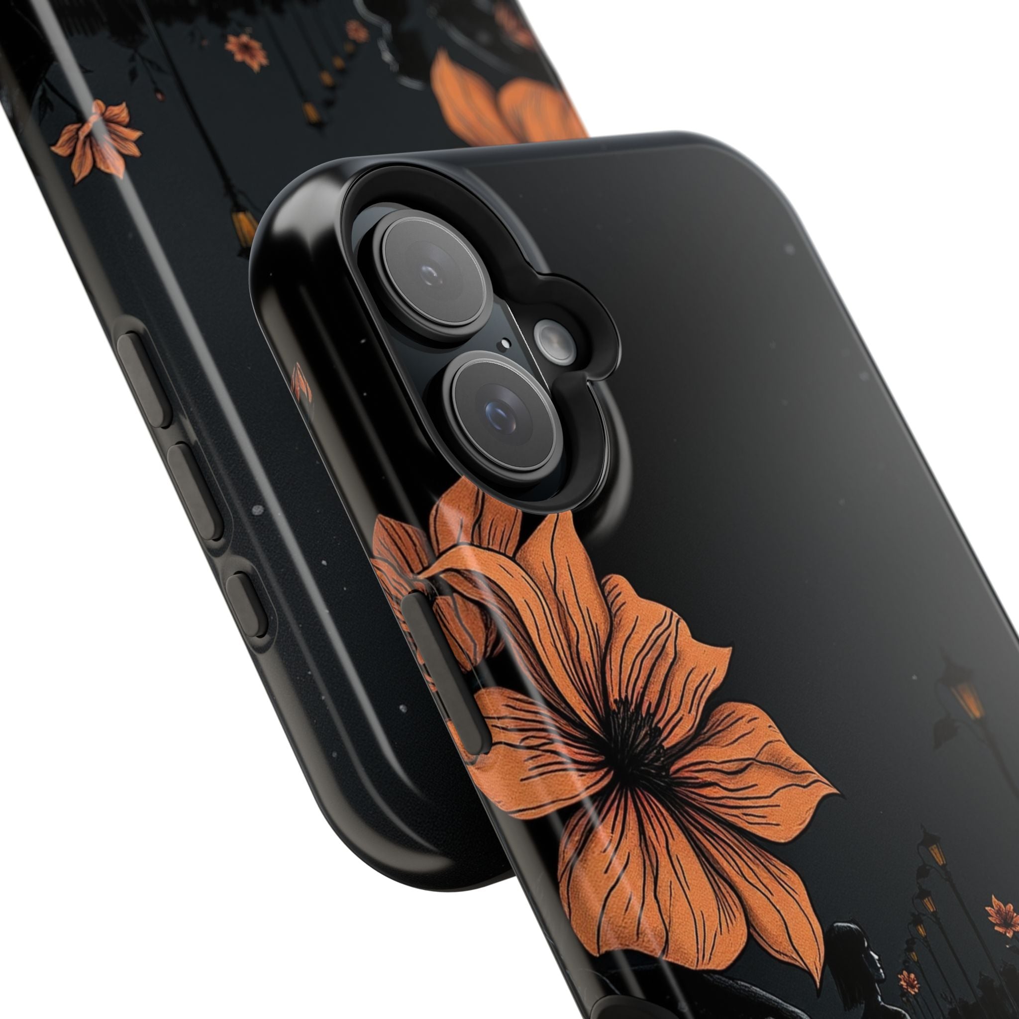 iPhone Night Bloomer Electric Art Bold Modern Everyday Snap Case · iPhone Case