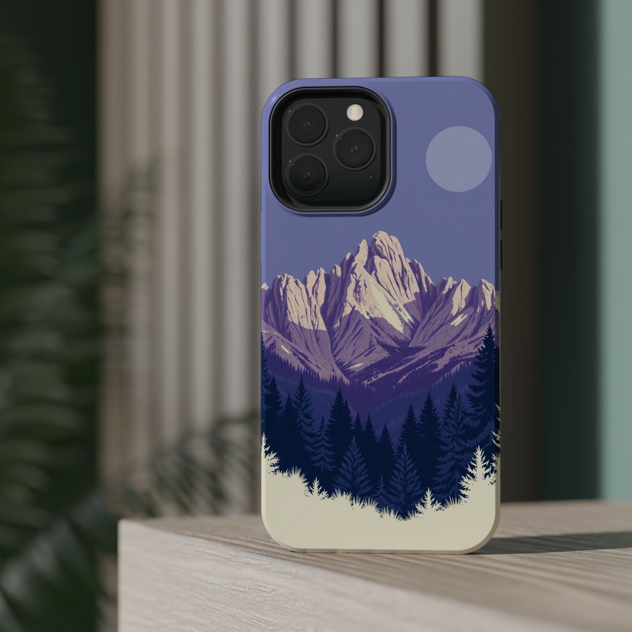 iPhone Pine Ridge Serene Design Slim Everyday Designer Case · iPhone Case