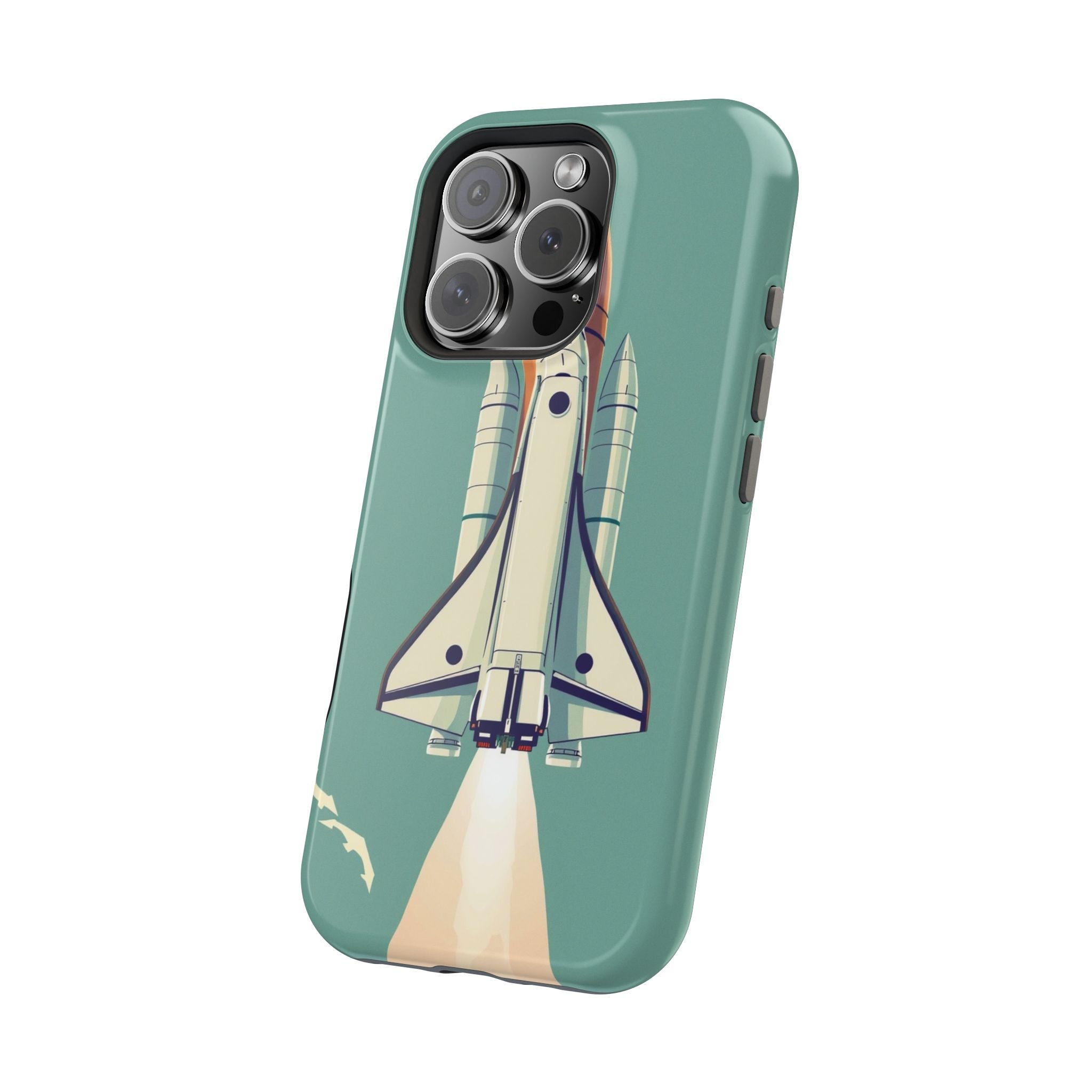 iPhone Retro Space Shuttle Cinematic Art Slim Everyday Designer Case · iPhone Ca